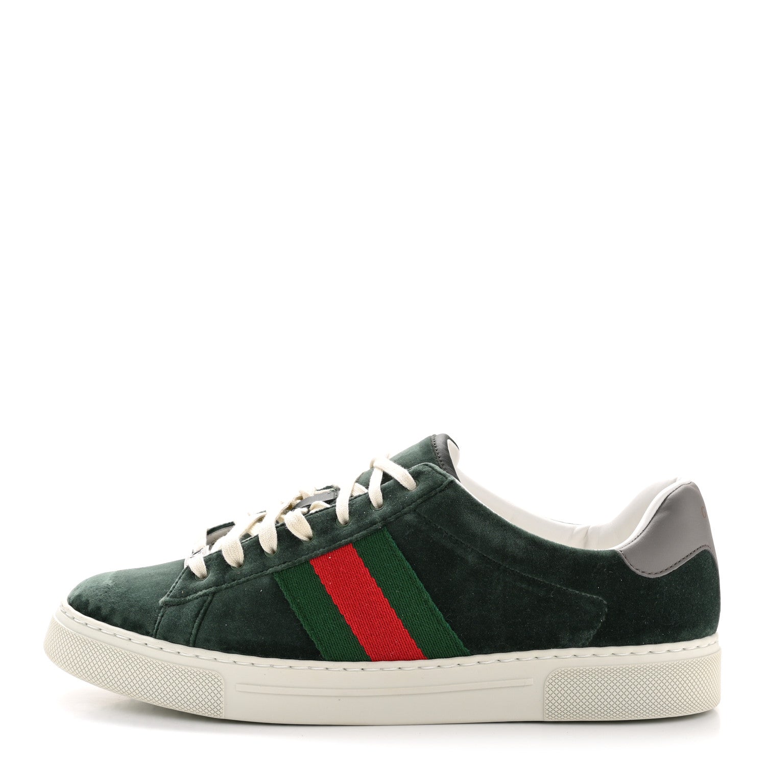 Velvet Web Mens Ace Sneakers 8 Green Red