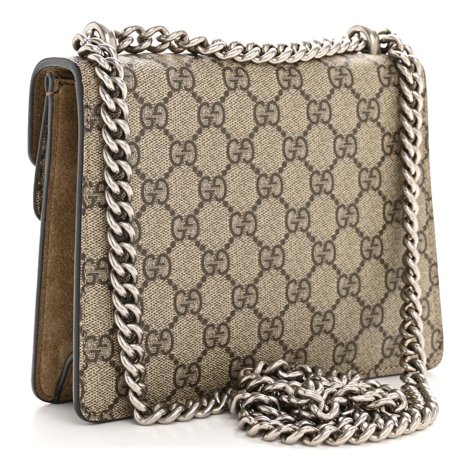 GG Supreme Monogram Mini Dionysus Shoulder Bag Taupe