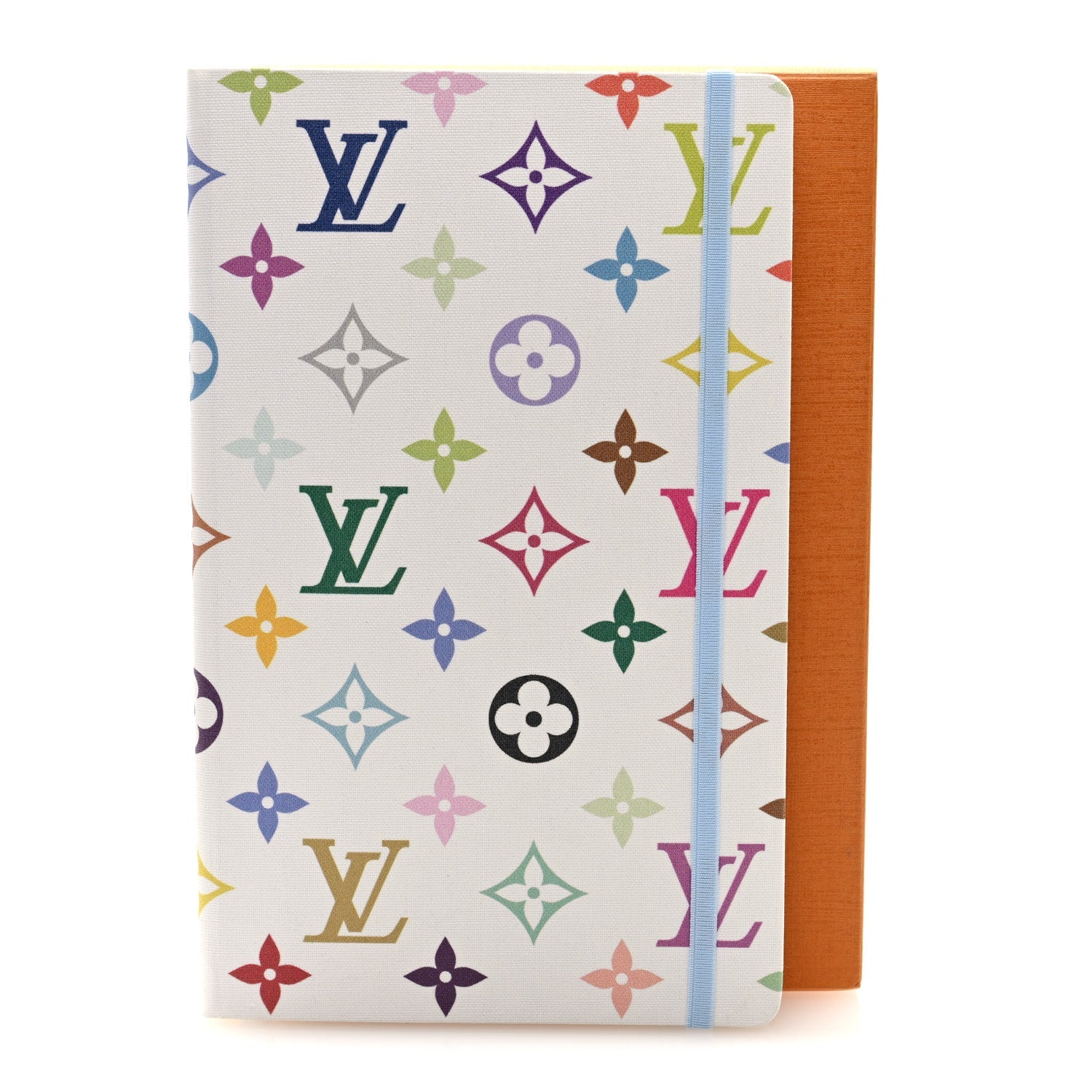 LV x TM Monogram Multicolor Jane Notebook MM White