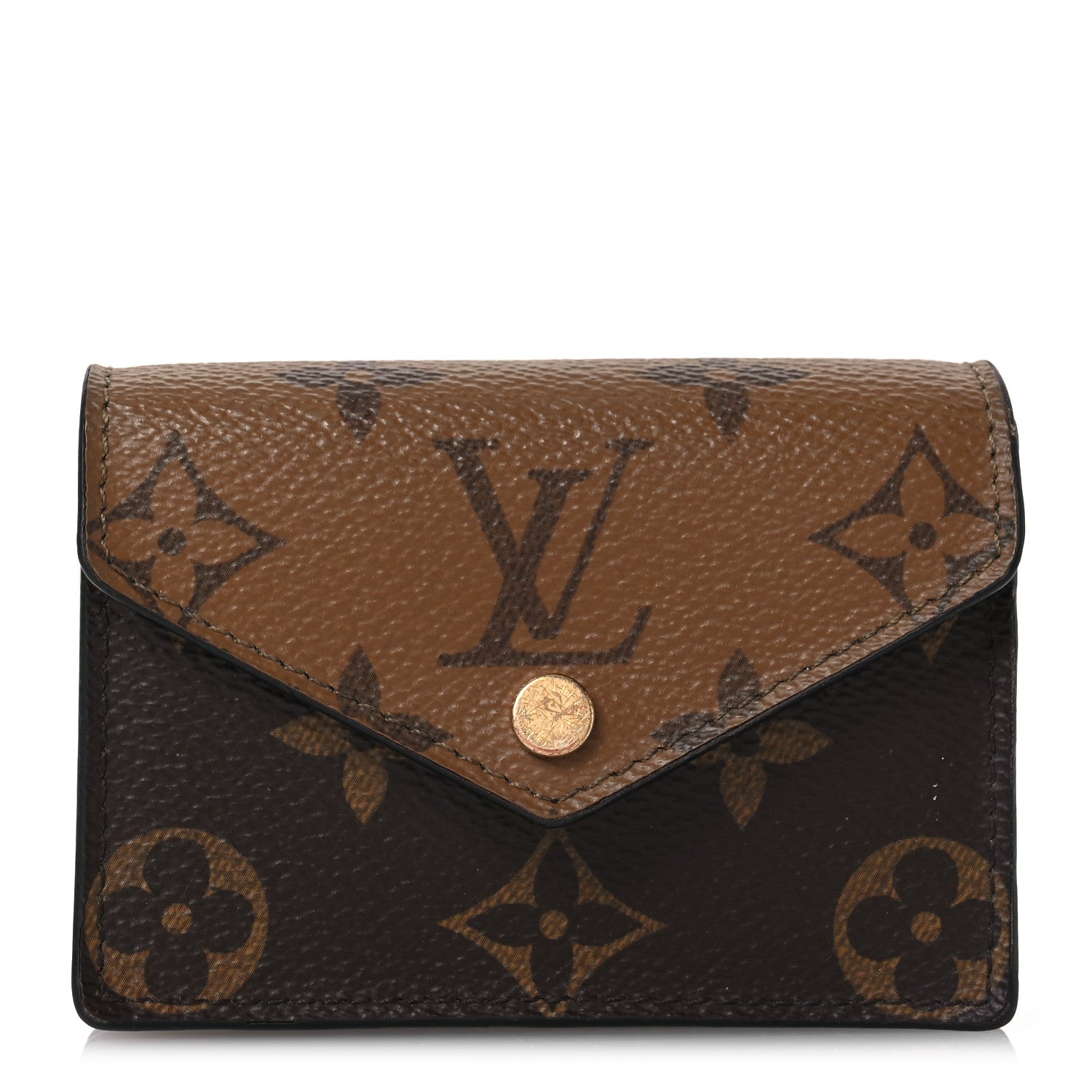 Reverse Monogram Vendome Card Holder