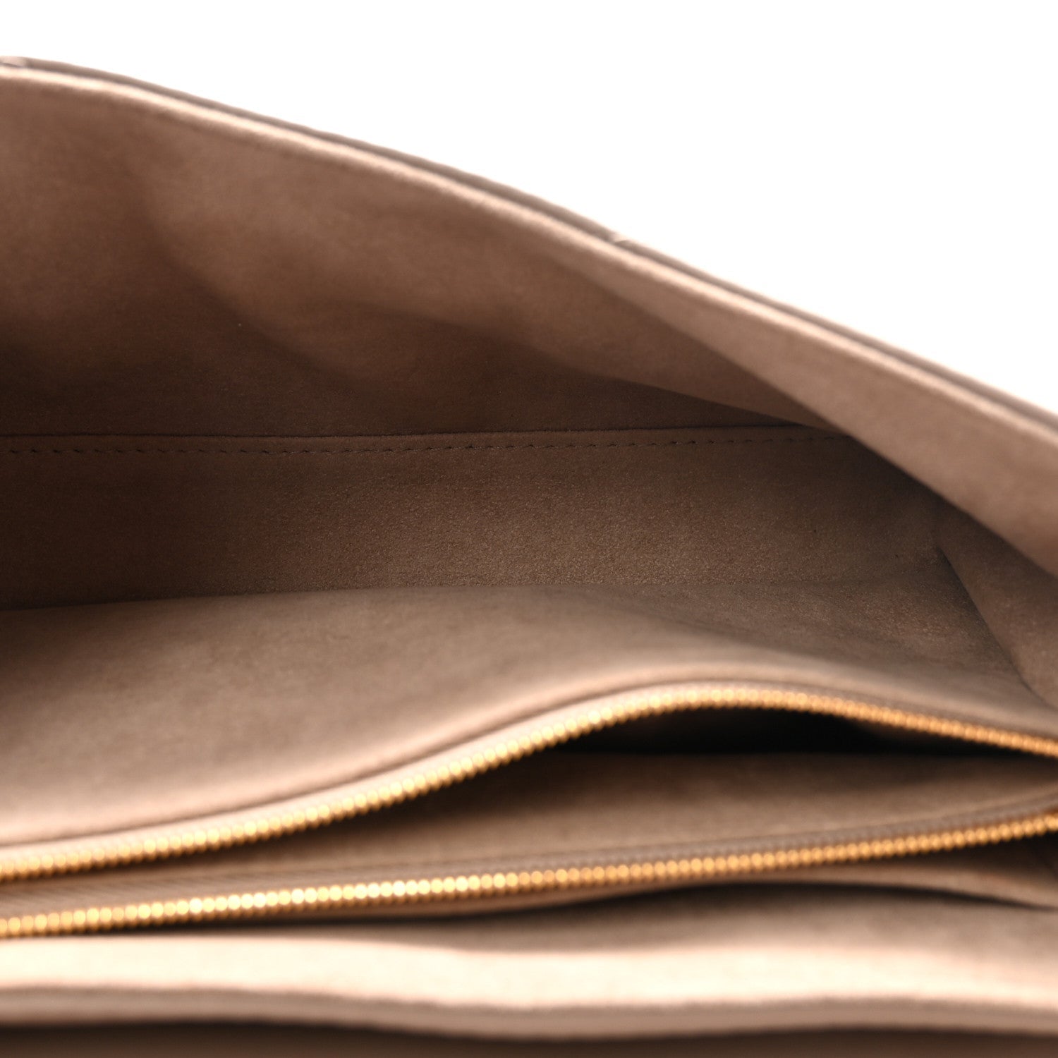 Calfskin LV New Wave Chain Bag Taupe