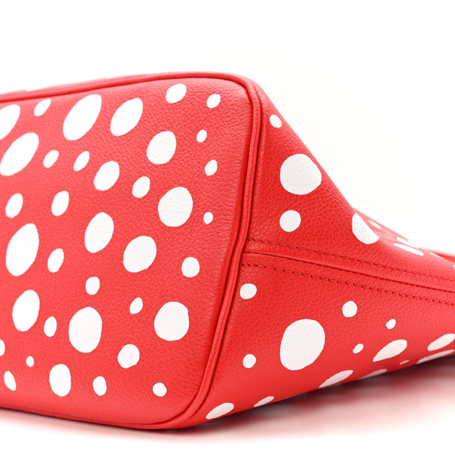 LV X YK Empreinte Infinity Dots Neverfull MM Rouge White