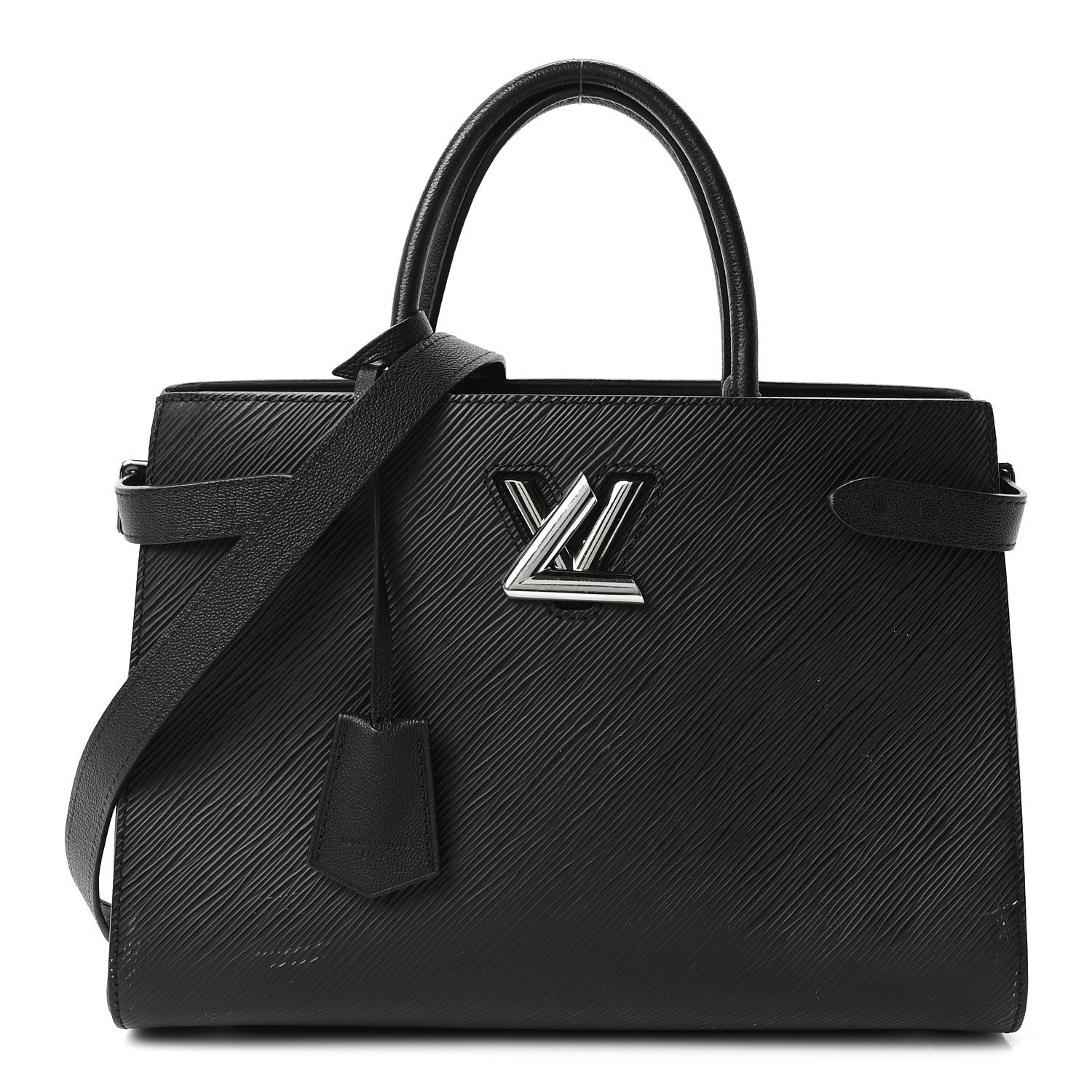Epi Twist Tote Black