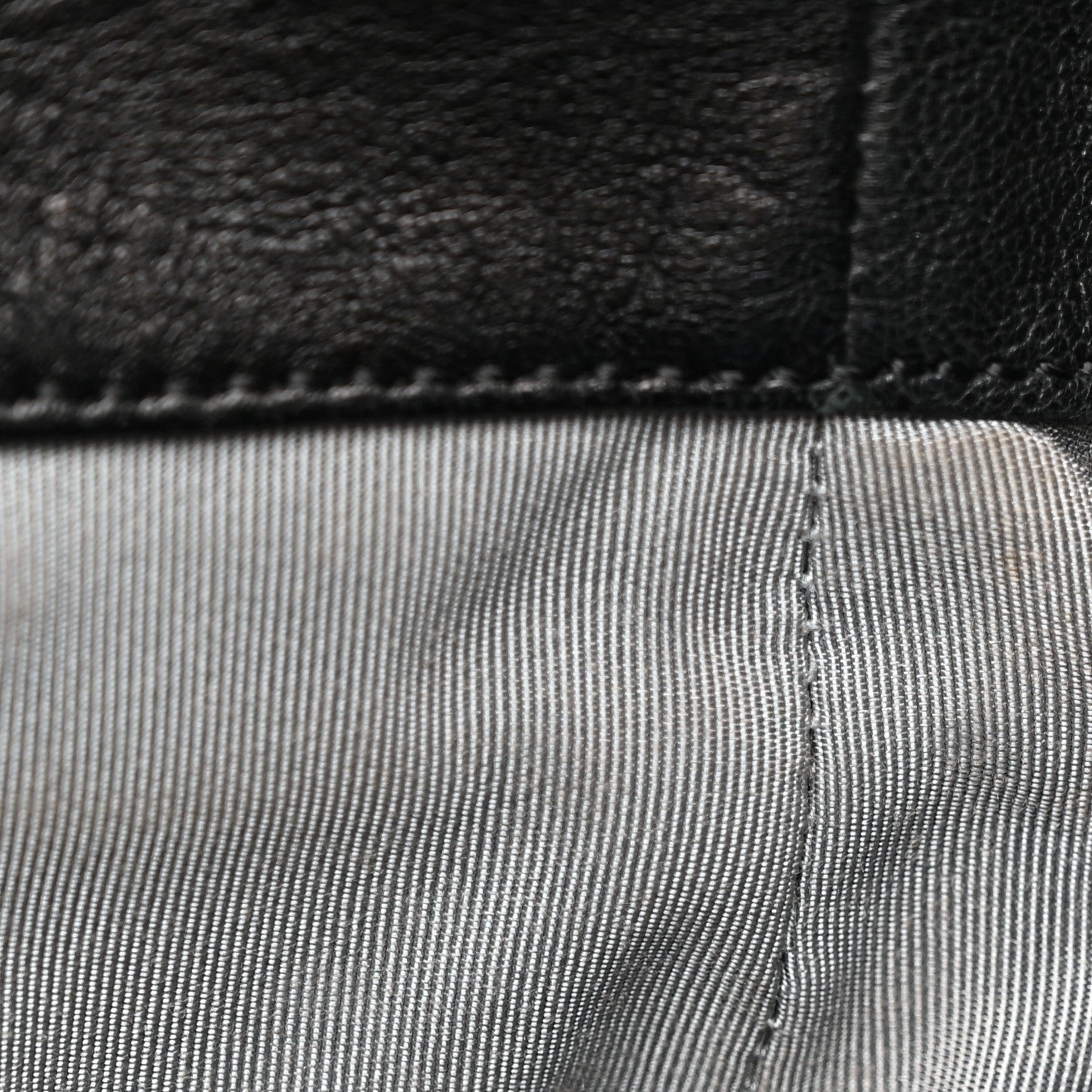 Washed Lambskin Quilted Maxi Chain Around Flap Black