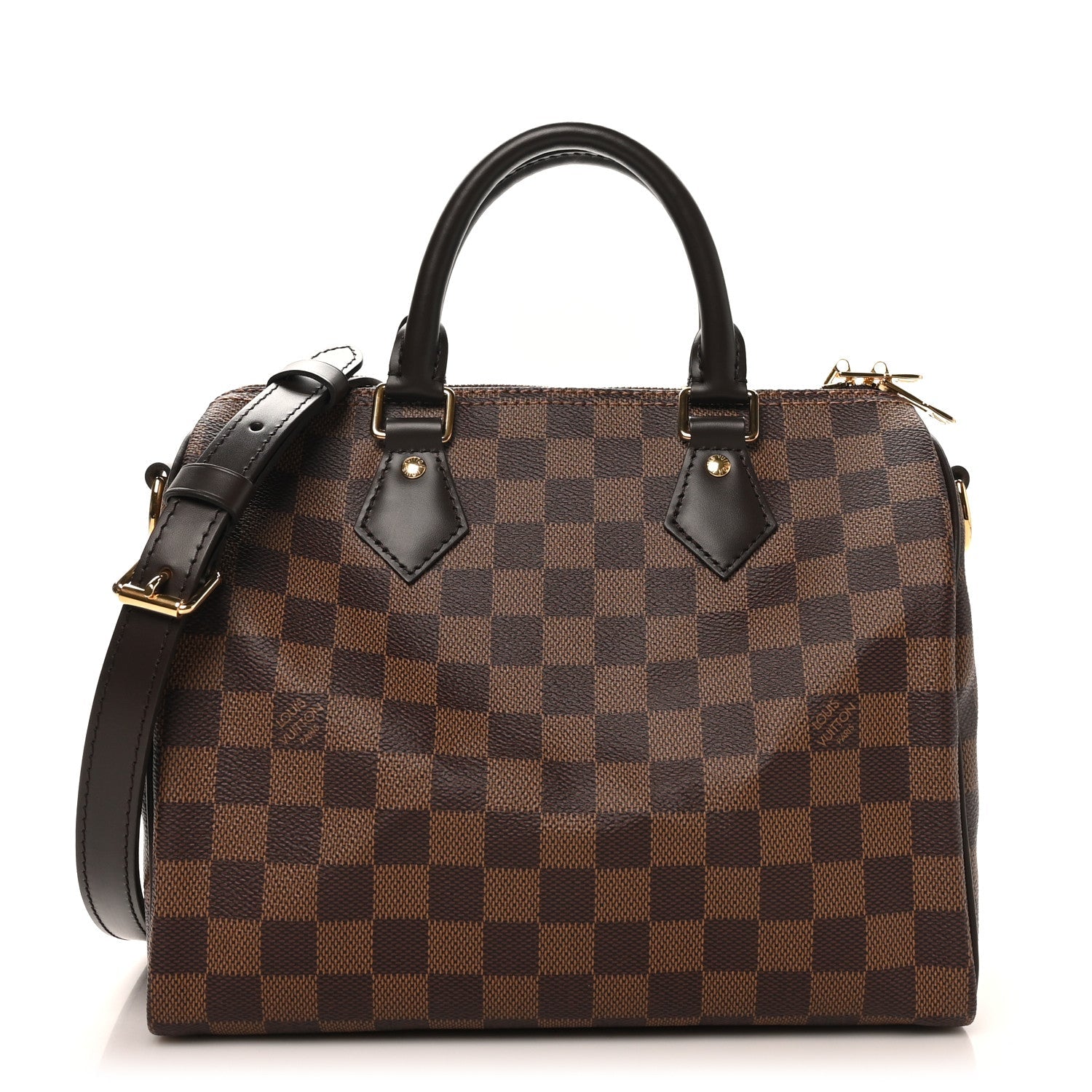 Damier Ebene Speedy Bandouliere 25