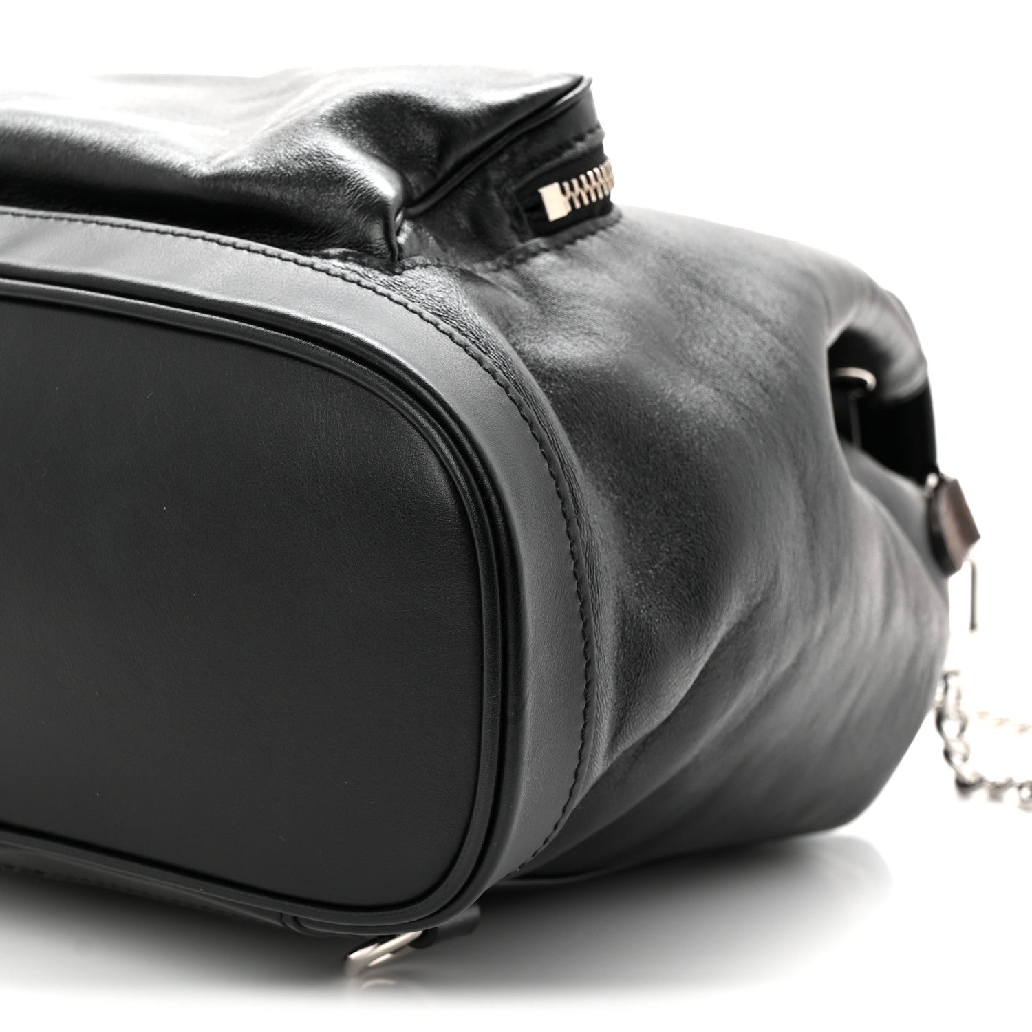 Lambskin Monogram Montsouris Vibe PM Black