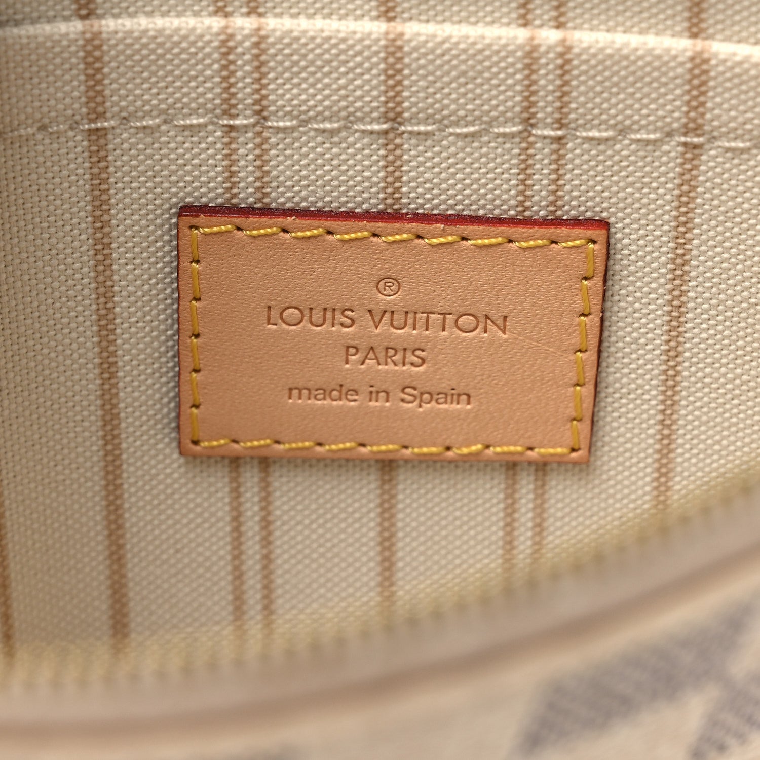 Damier Azur Neverfull MM GM Pochette