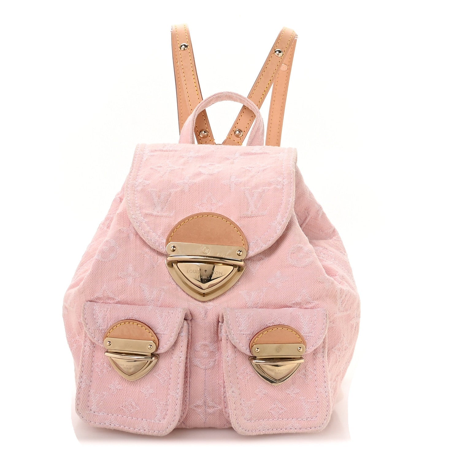 Denim Venice Backpack Washed Pink