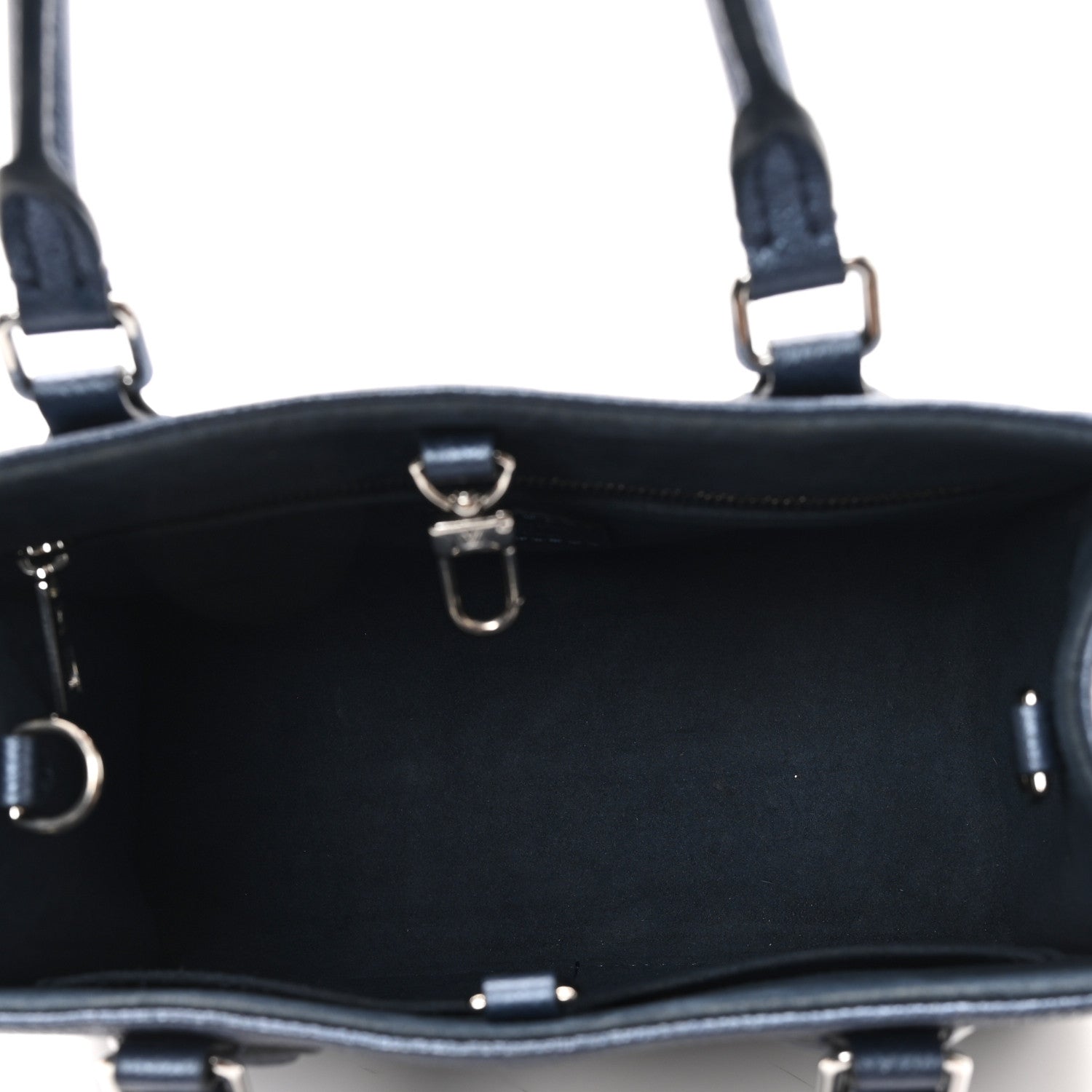 Metallic Empreinte Monogram Giant Onthego PM Navy Nacre