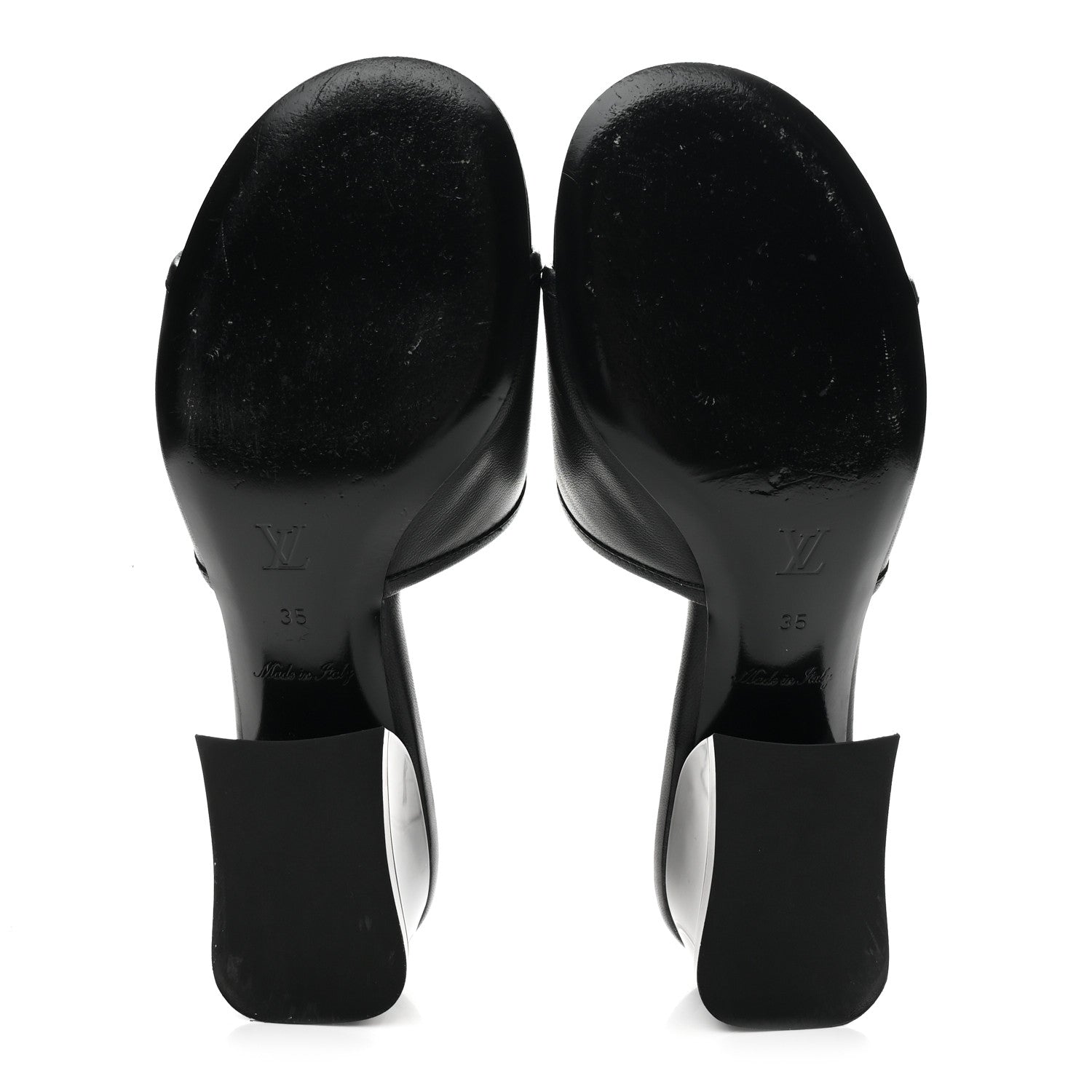 Lambskin Magnetic Mules 35 Black