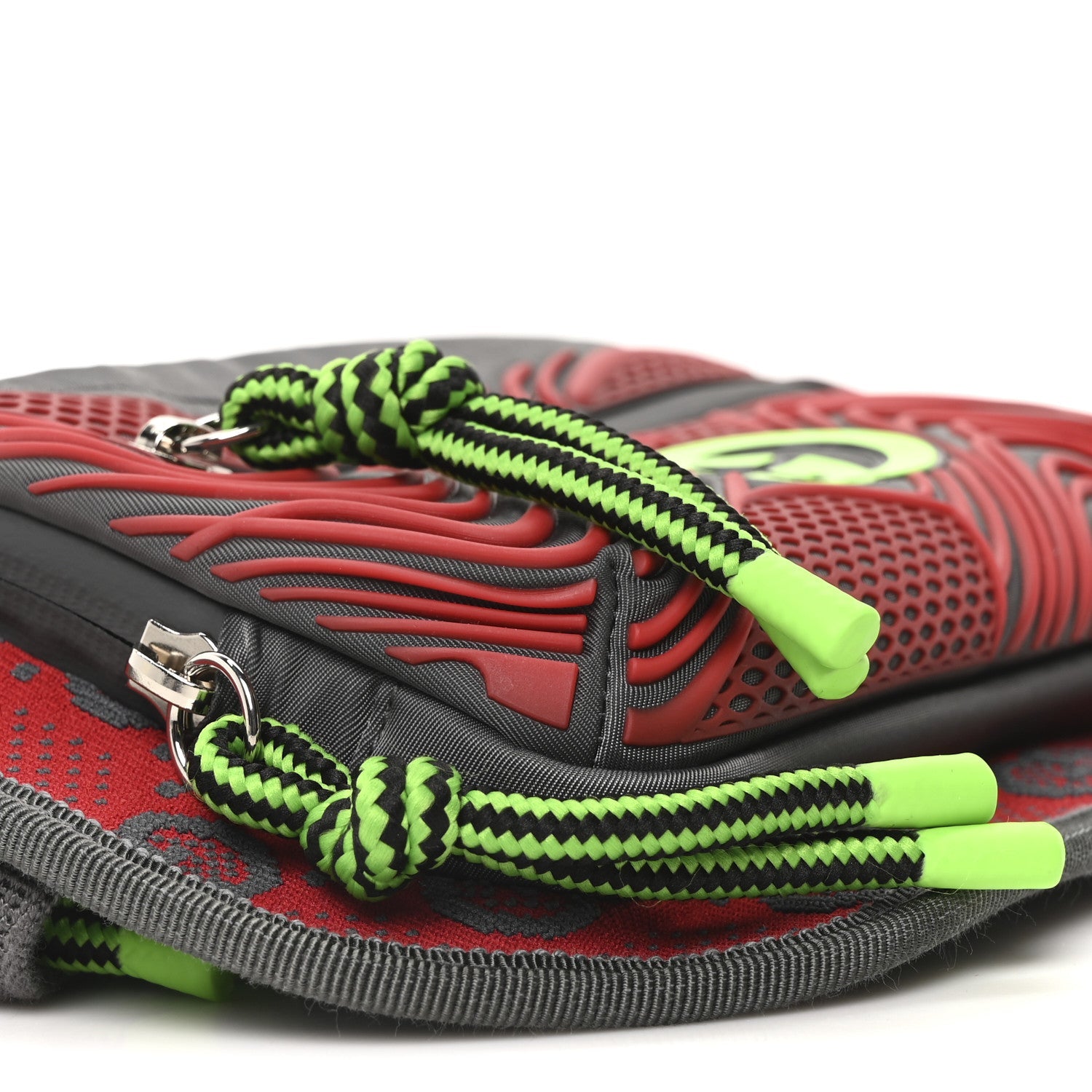Jersey GG Monogram All Over Sporty Belt Bag Green Grey Multicolor