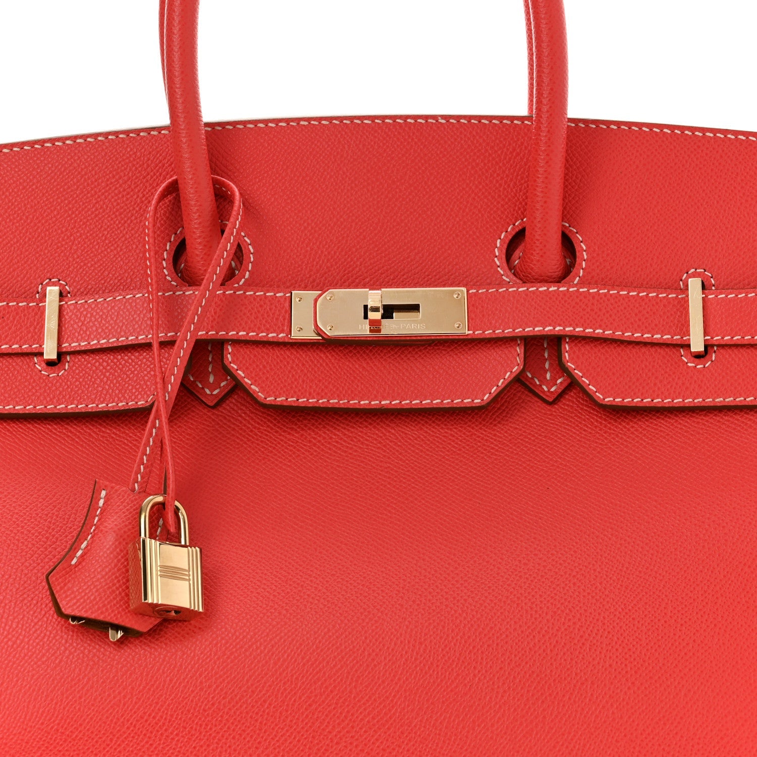 Epsom Candy Birkin 35 Rose Jaipur Gold