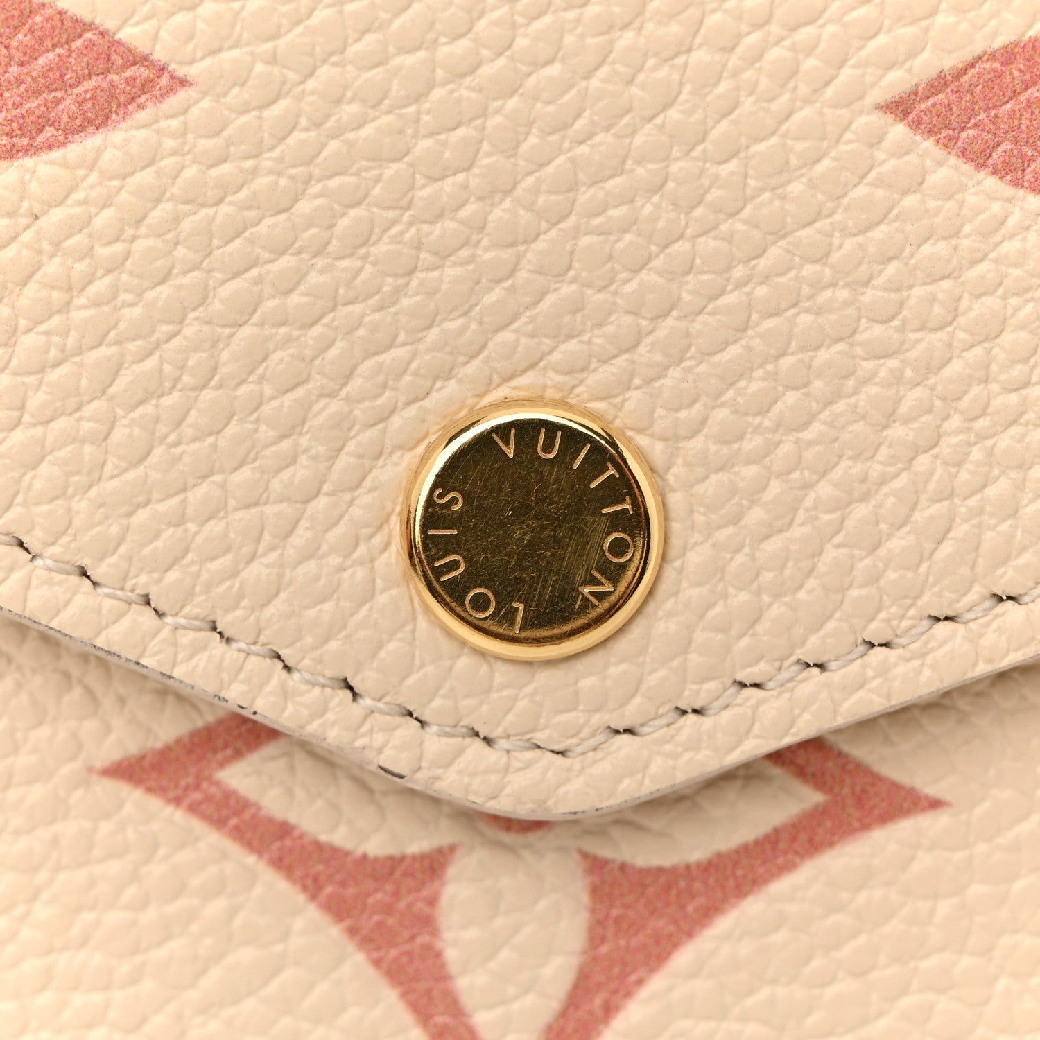 Empreinte Monogram Giant By The Pool Felicie Pochette Chain Wallet Creme Rose Trianon
