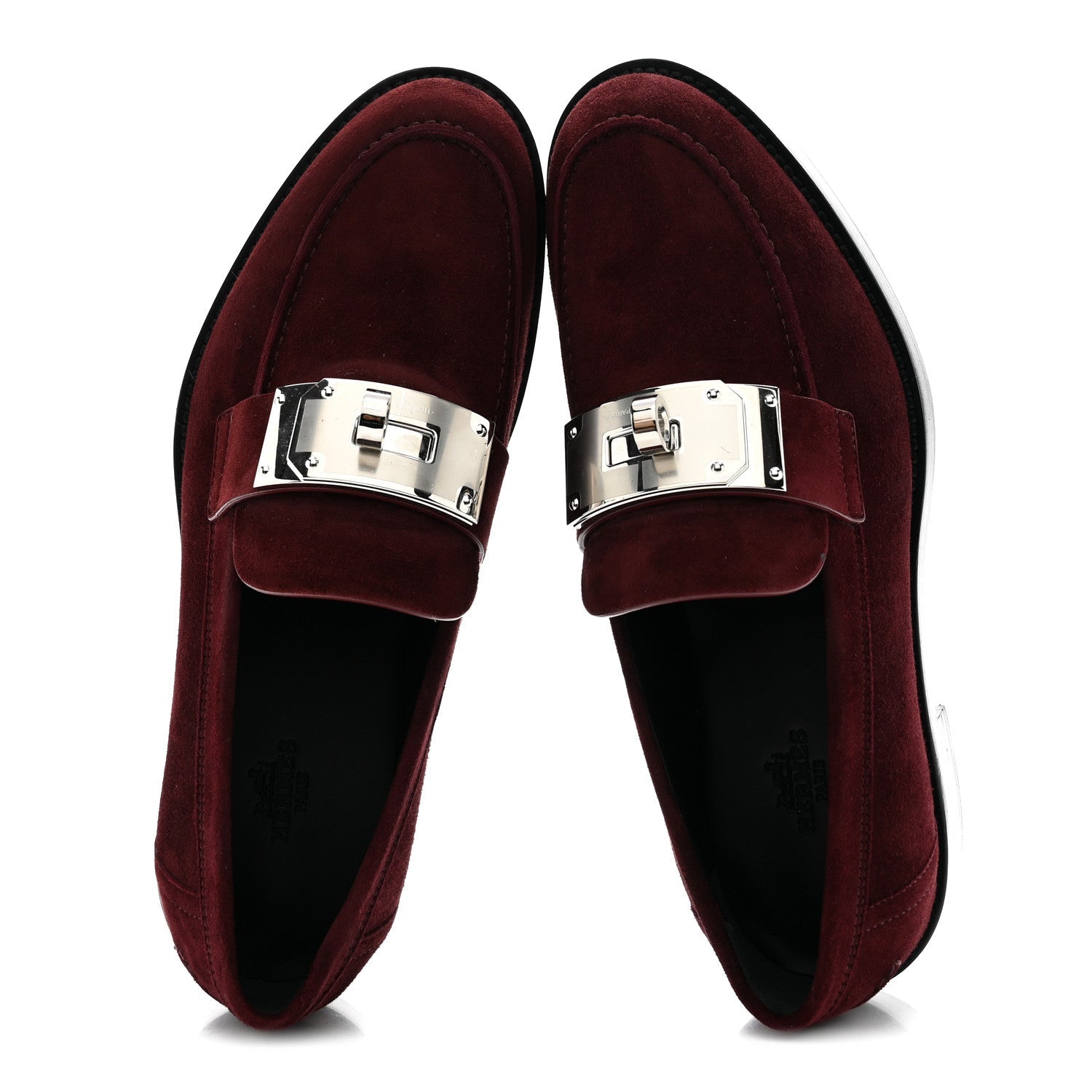 Suede Goatskin Womens Hot Loafer 38 Marron Mahogany