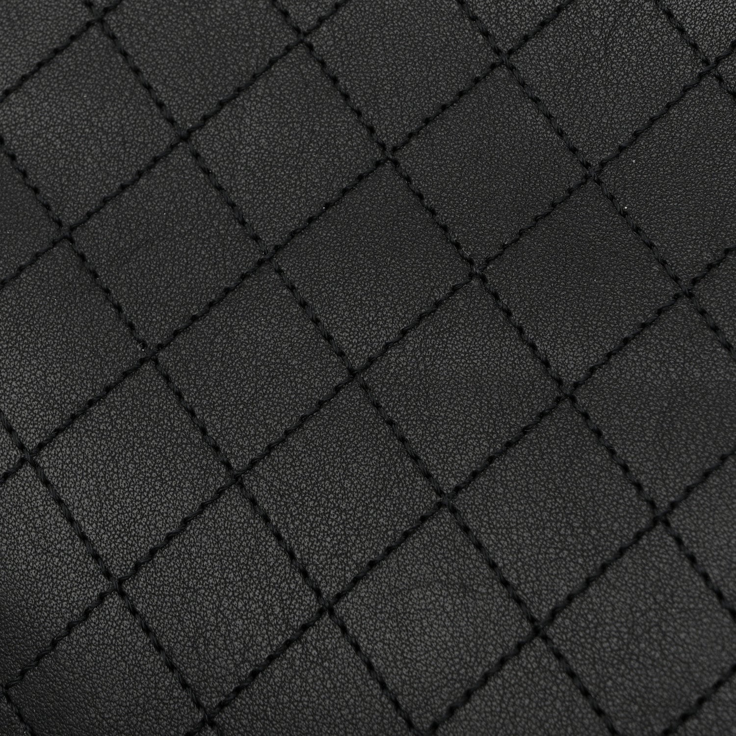Caviar Quilted Large CC Filigree Vanity Case Beige Black