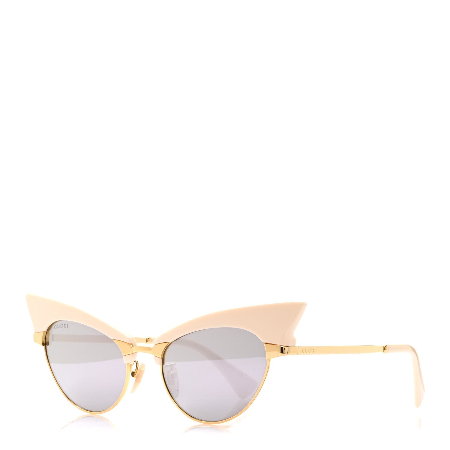 Acetate Cat Eye Sunglasses GG1131S Gold Multicolor