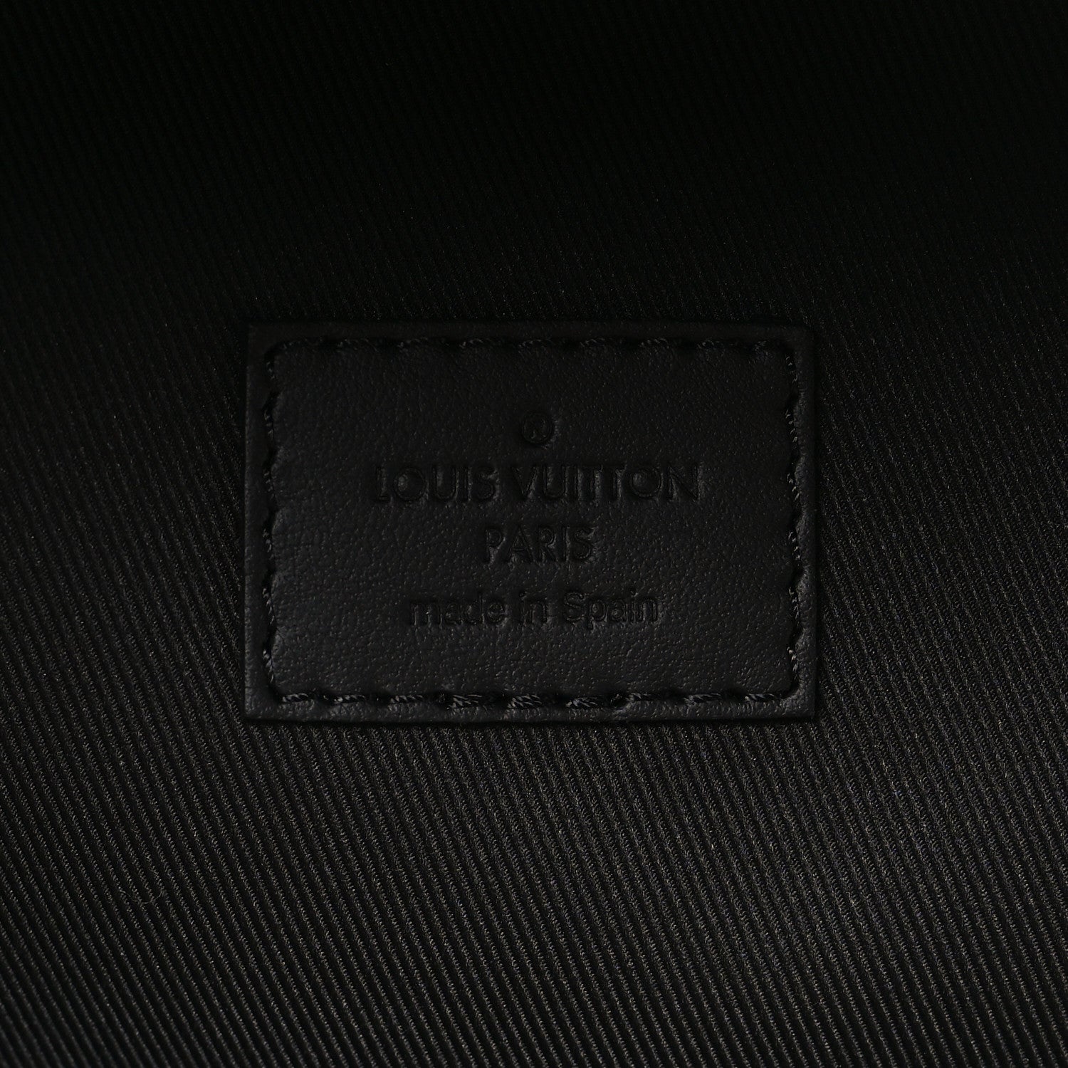 Grained Calfskin Aerogram Takeoff Backpack Black