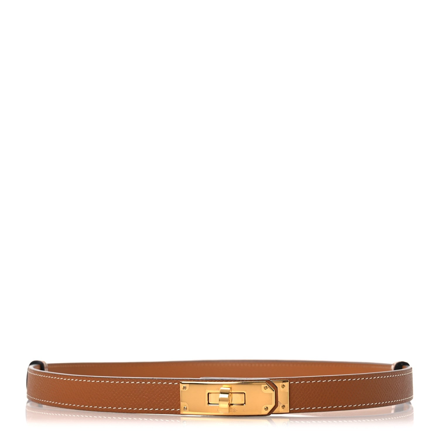 Epsom Kelly Belt Gold