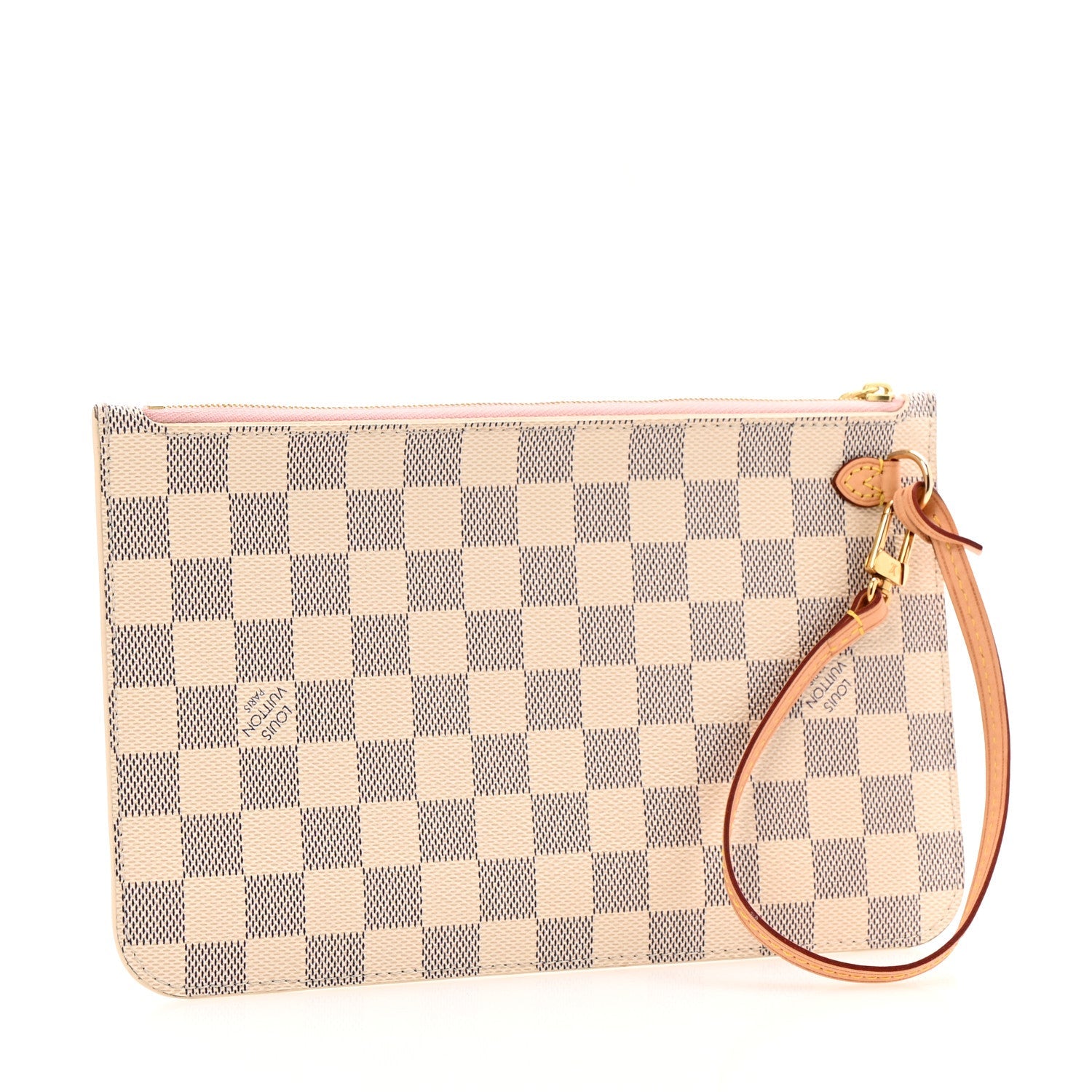 Damier Azur Neverfull MM GM Pochette Rose Ballerine