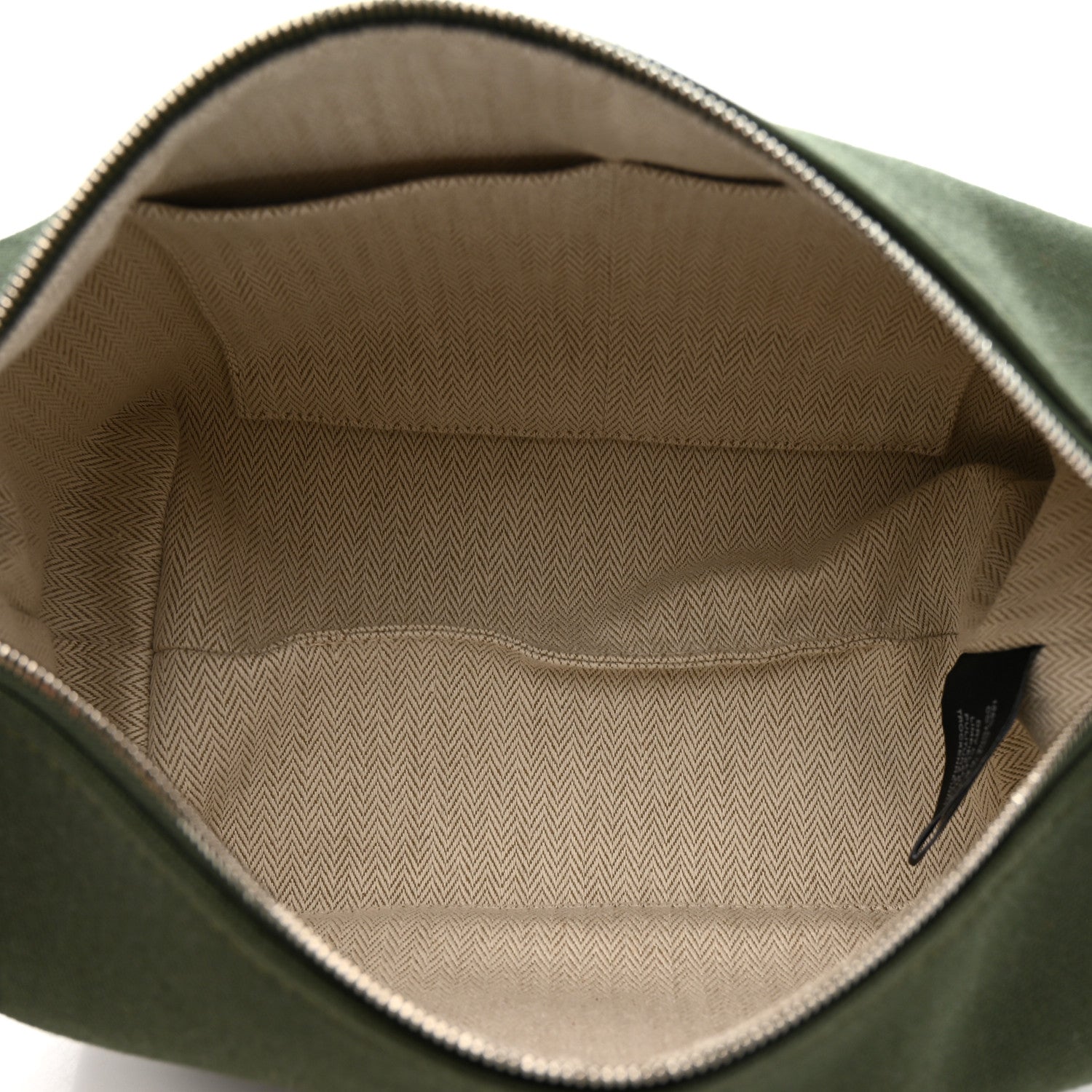 Canvas Small Bride-A-Brac Pouch Vert Foret