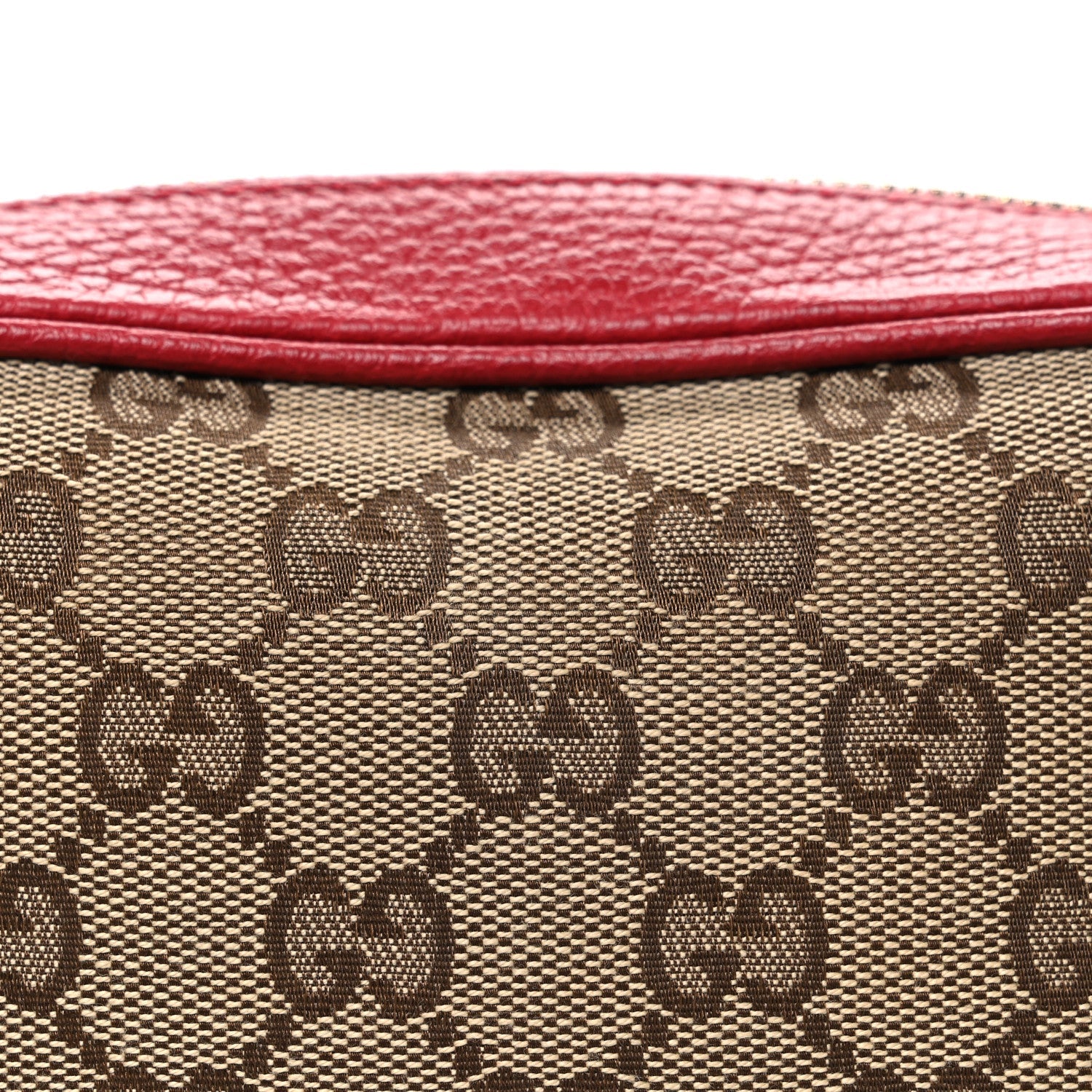 Monogram Mini Bree Messenger Bag Red