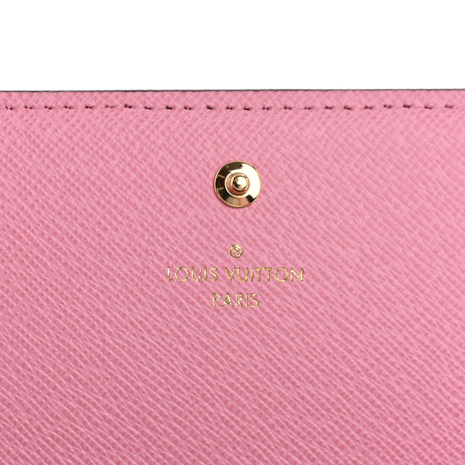 Damier Ebene 2022 Christmas Animation Paris Sarah Wallet Pink