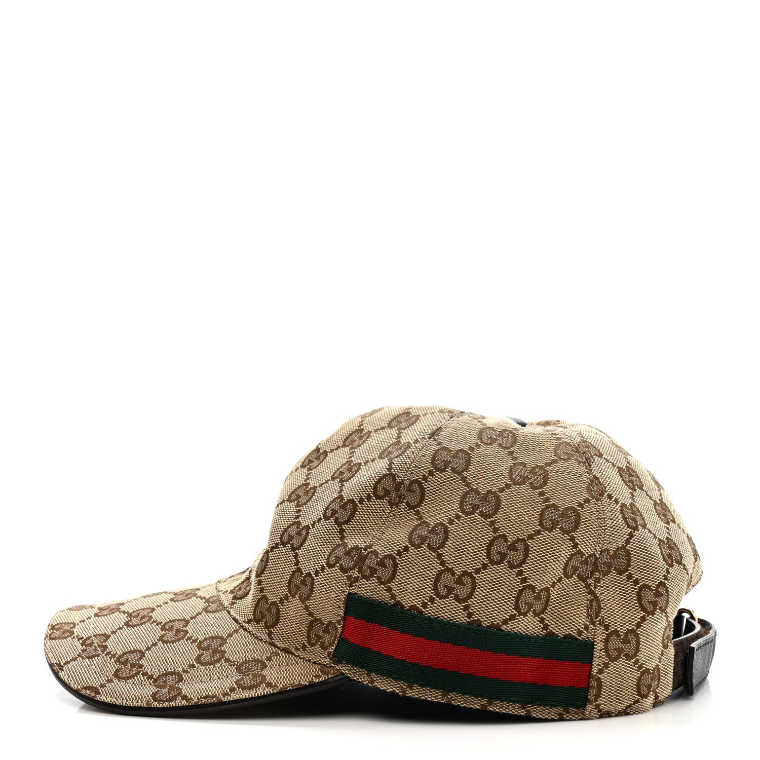 Monogram Web Baseball Hat M Beige Cocoa