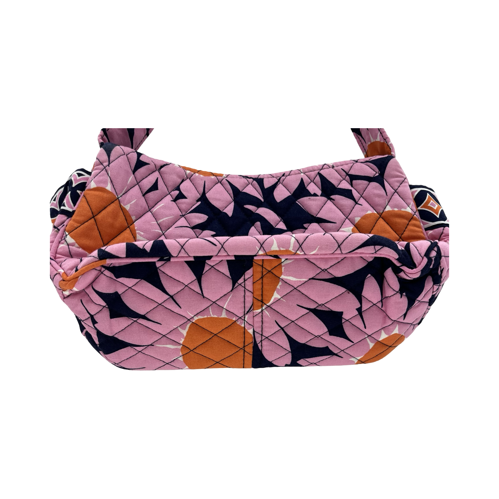 Handbag By Vera Bradley In Blue & Pink, Size:Small