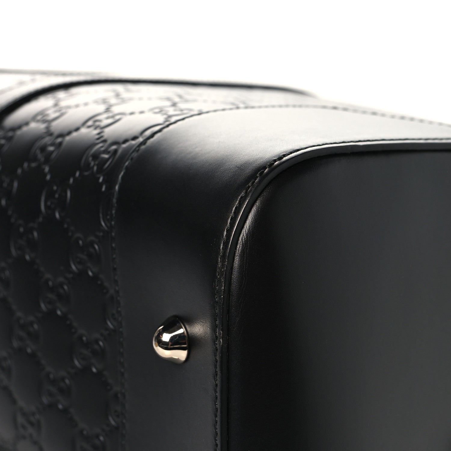 Guccissima Signature Medium Duffle Black
