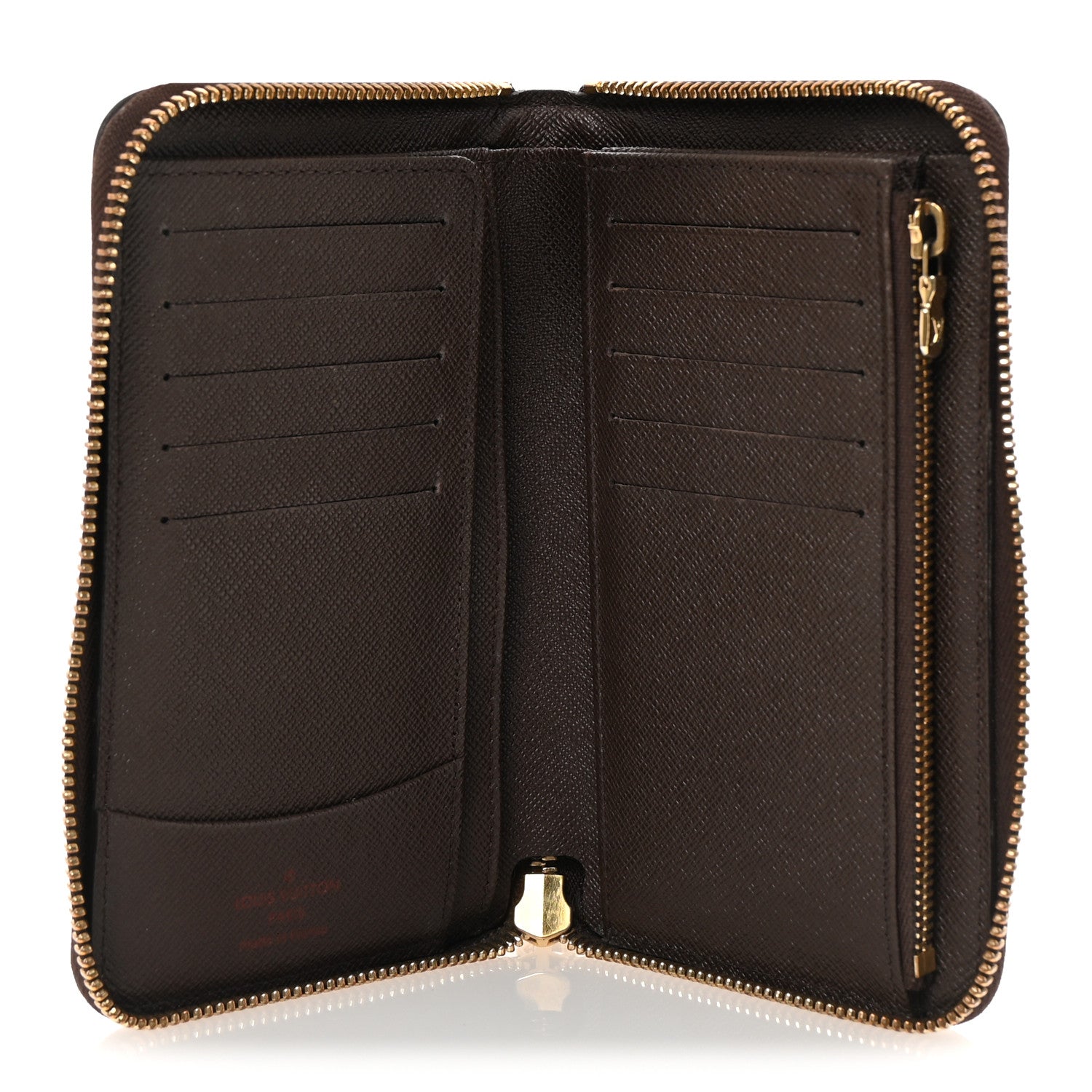 Damier Ebene Zippy Compact Wallet