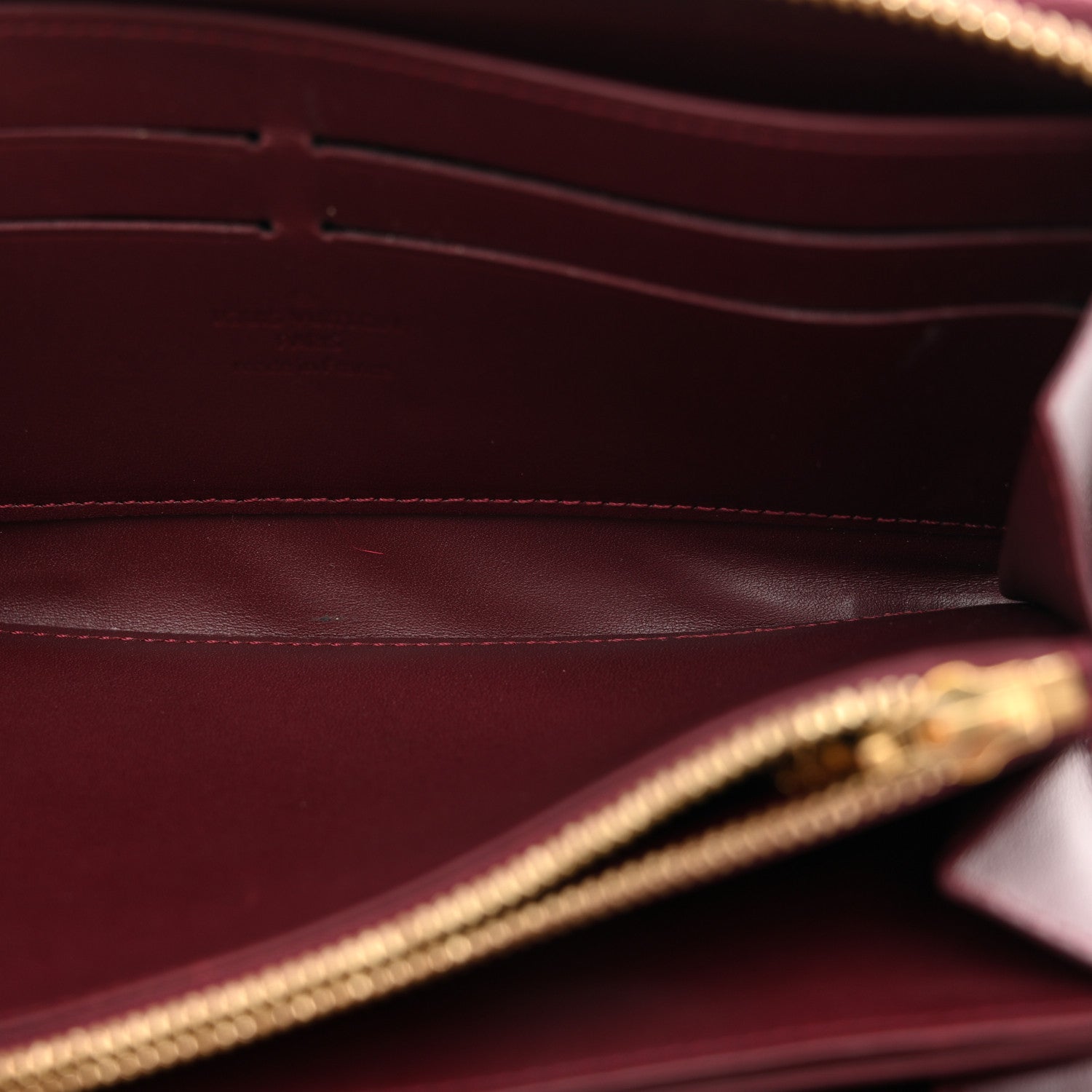 Vernis Zippy Wallet Rouge Fauviste