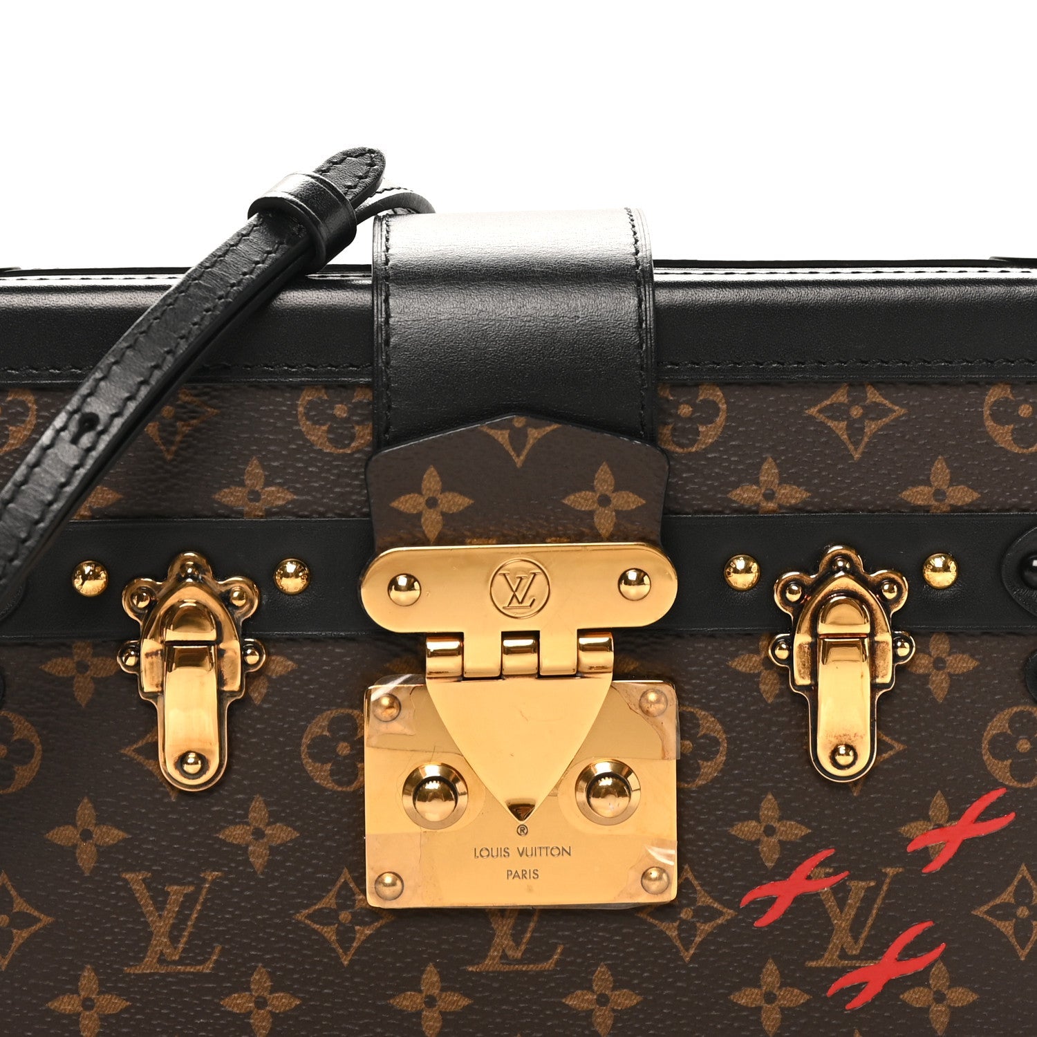 Monogram Petite Malle Black