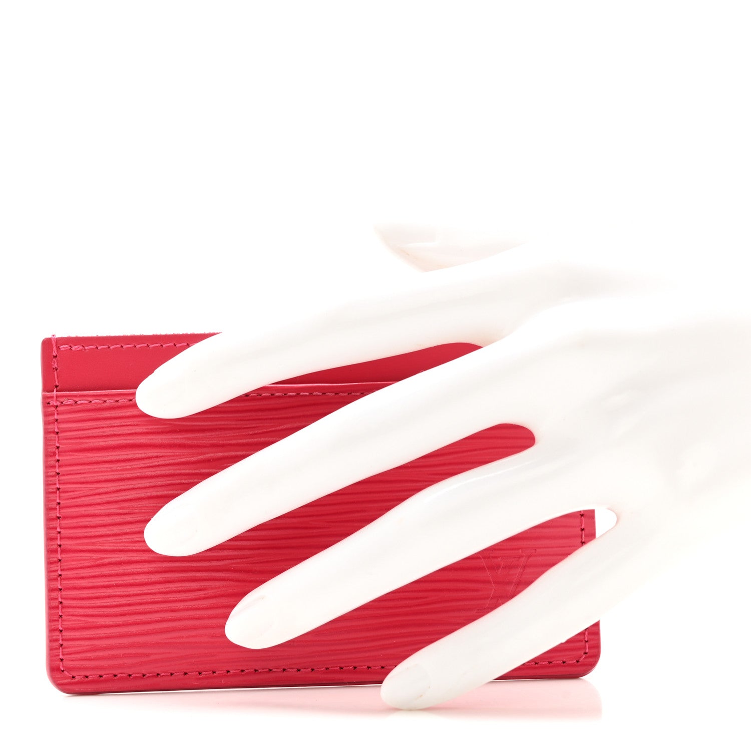 Epi Card Holder Pivoine