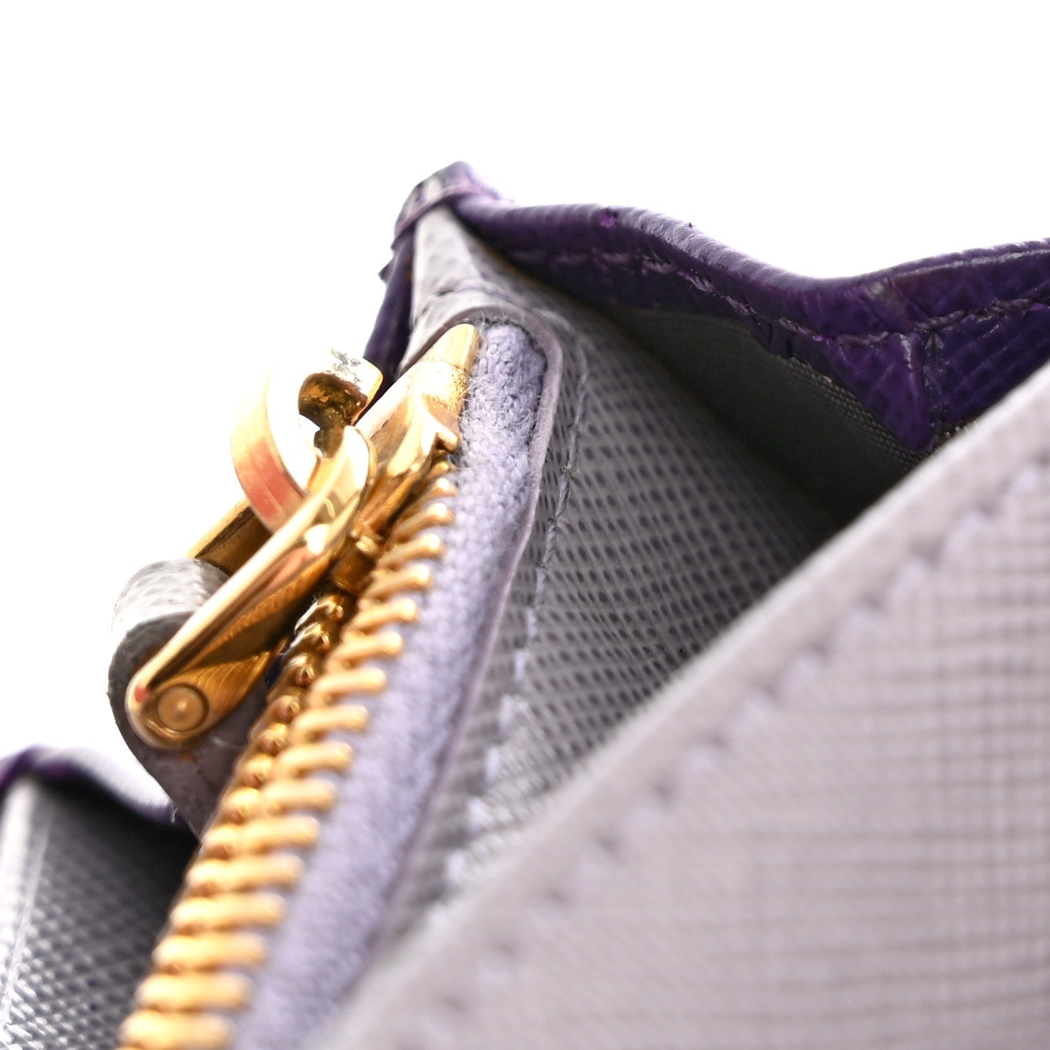 Saffiano Lux Continental Flap Travel Wallet Viola Multicolor