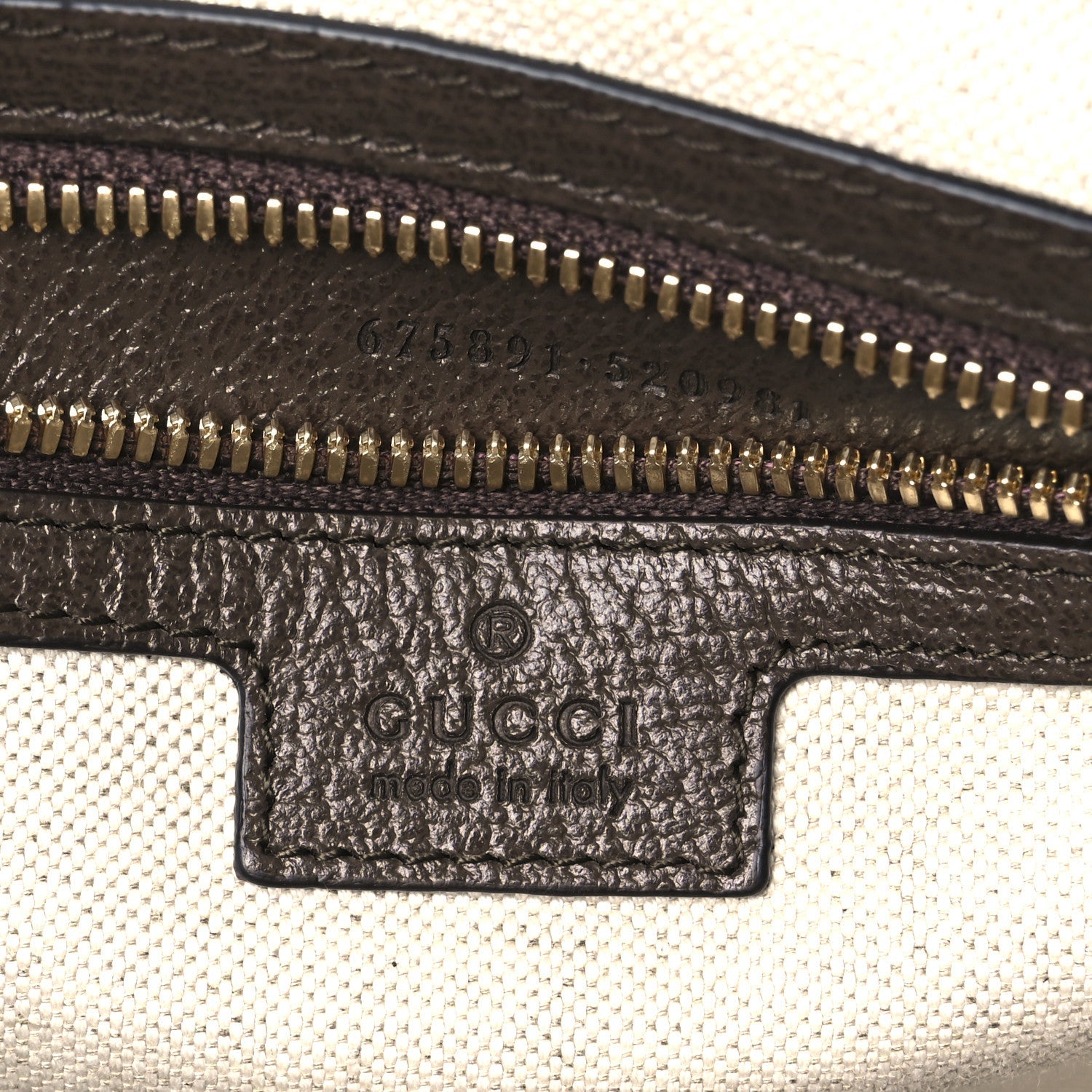 Monogram Jumbo GG Textured Dollar Calfskin Web Messenger Shoulder Bag Camel Ebony New Acero