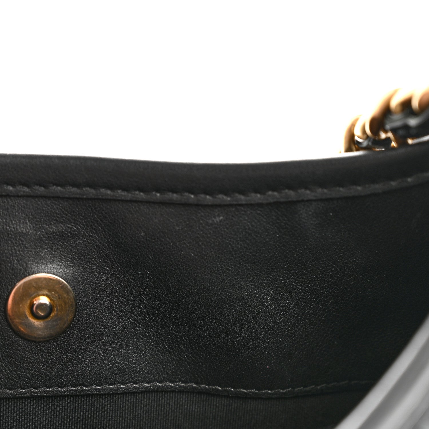 Calfskin Quilted Hobo Black