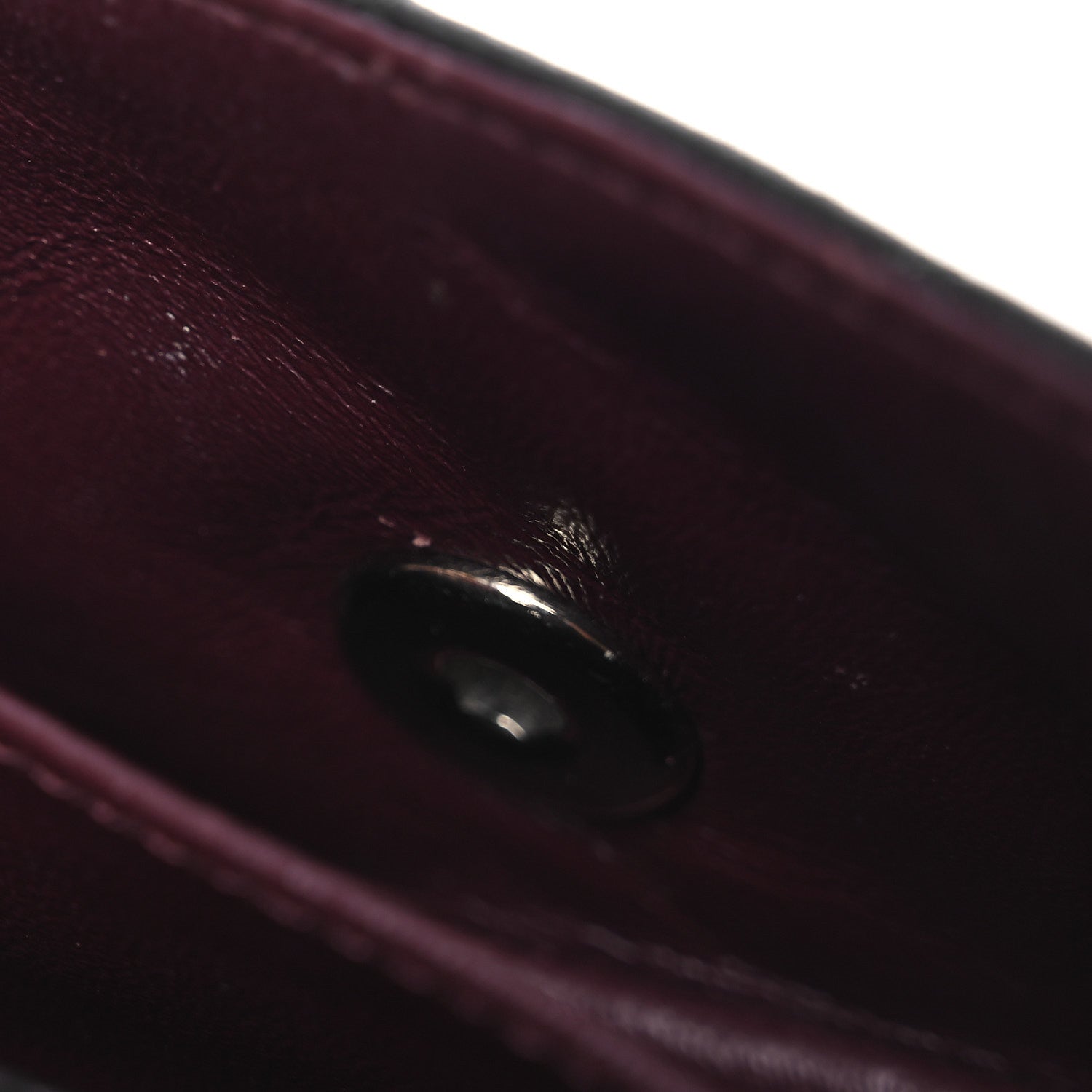 Lambskin Quilted Double Mini Flap Crossbody Black