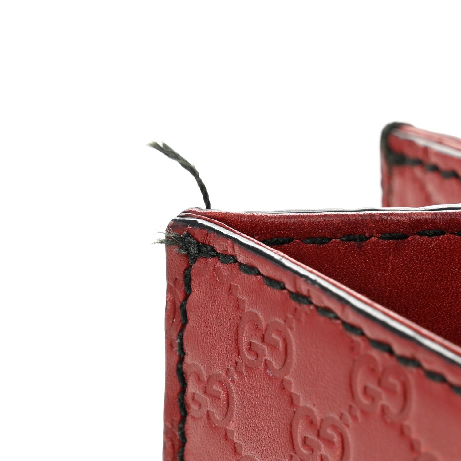 Soft Microguccissima Mini Emily Chain Shoulder Bag Rosso