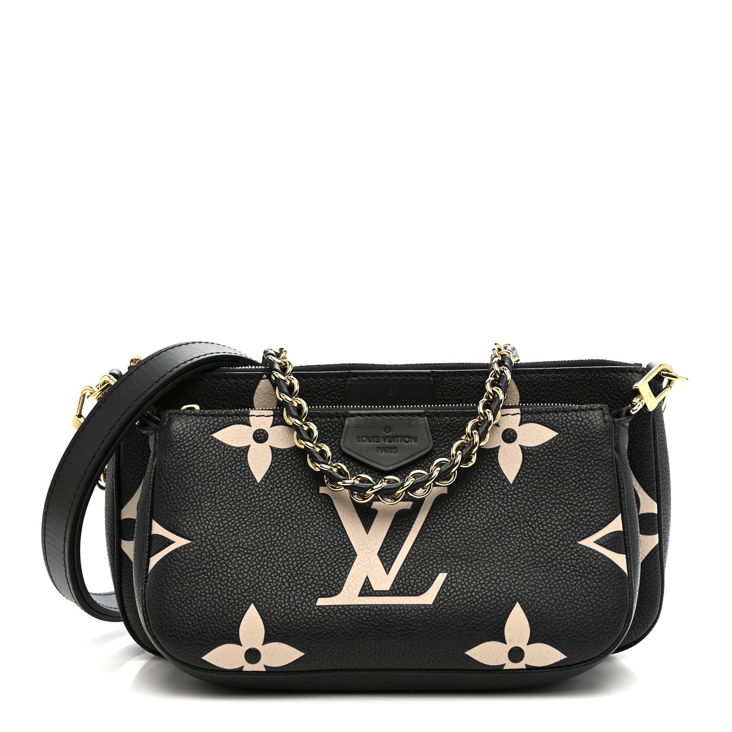 Empreinte Monogram Giant Multi Pochette Accessories Black Beige