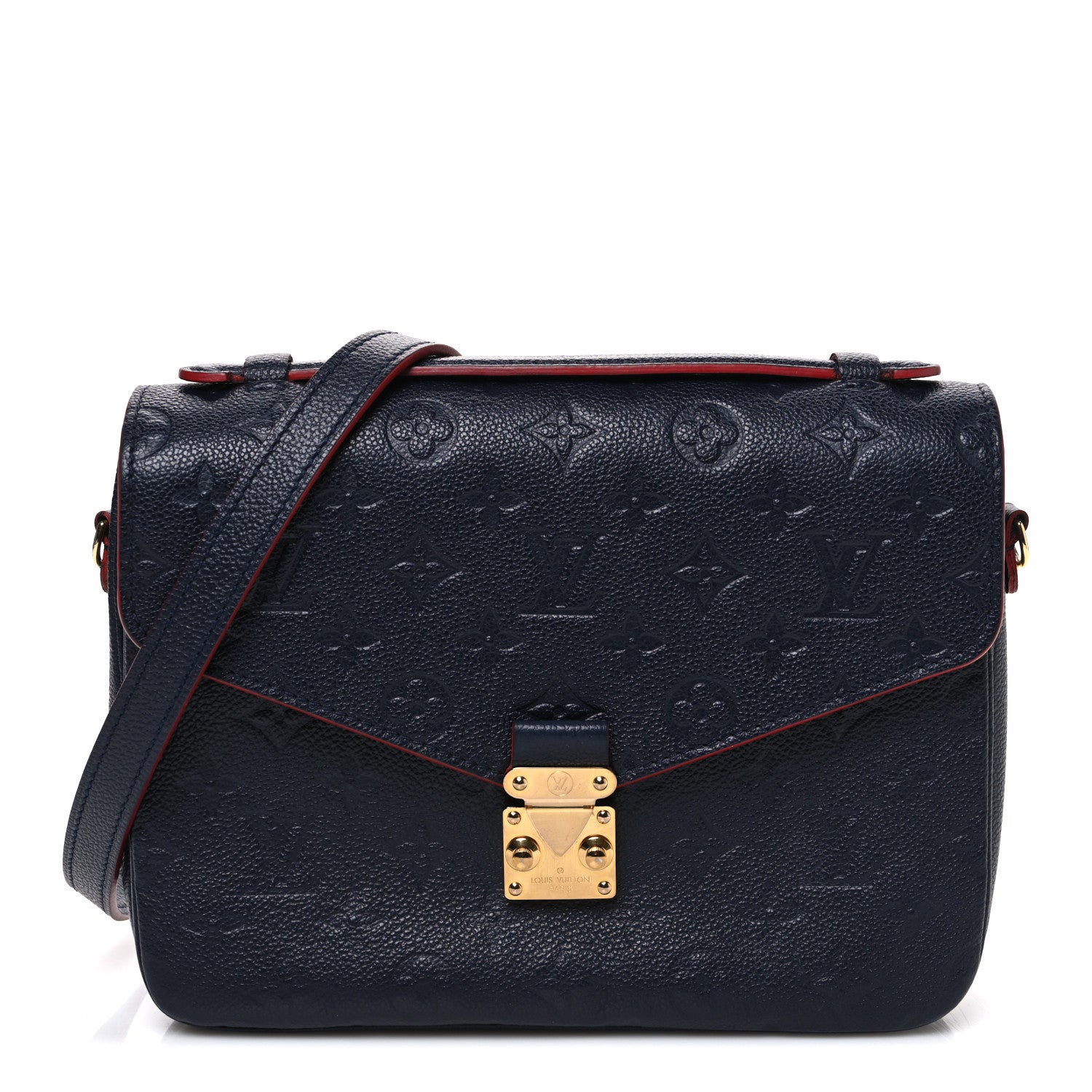 Empreinte Pochette Metis Marine Rouge