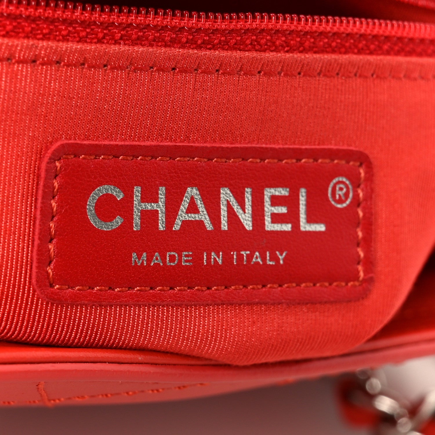 Calfskin Stitched Small Ring My Bag Flap Crossbody Red