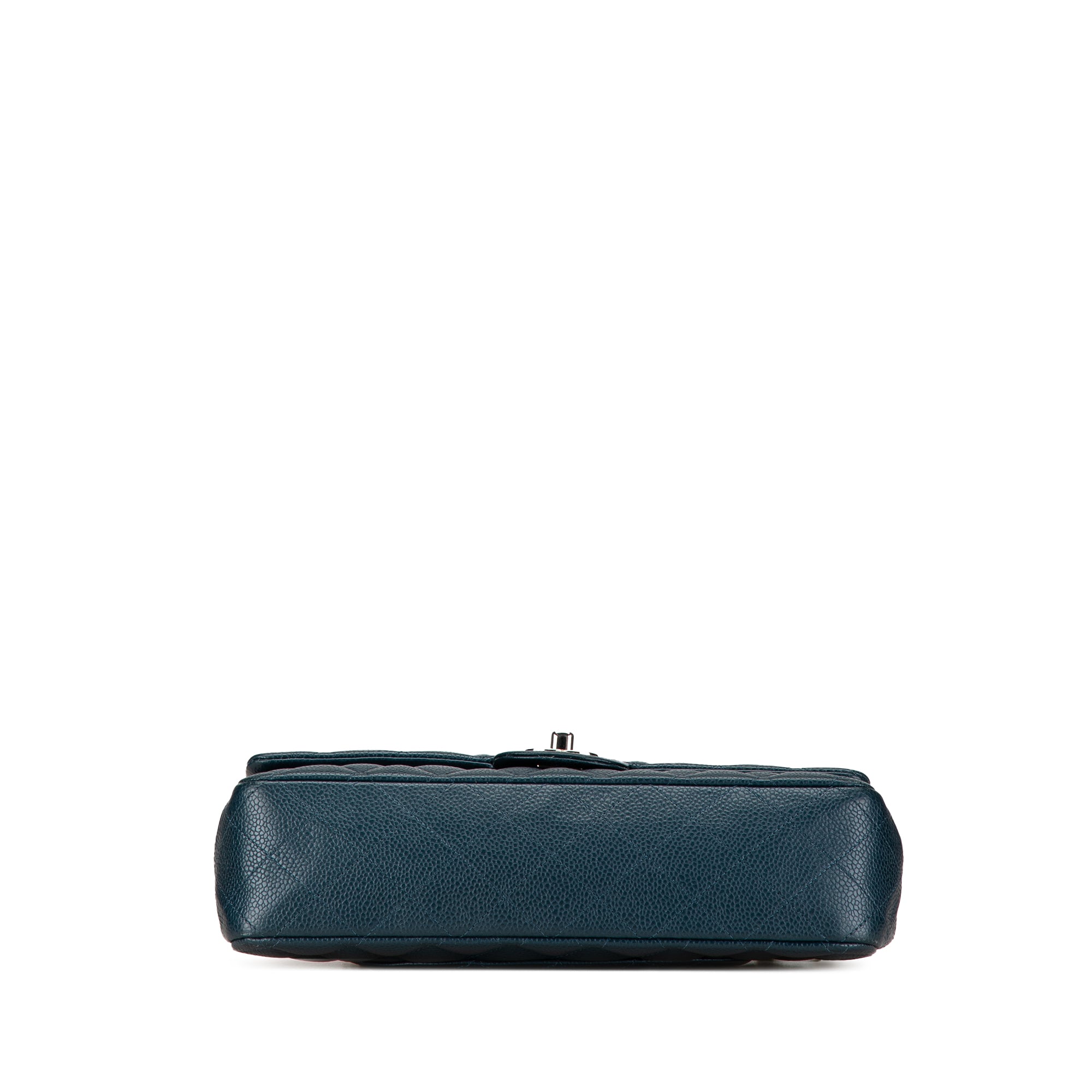 Classic Double Flap Bag Quilted Caviar Medium