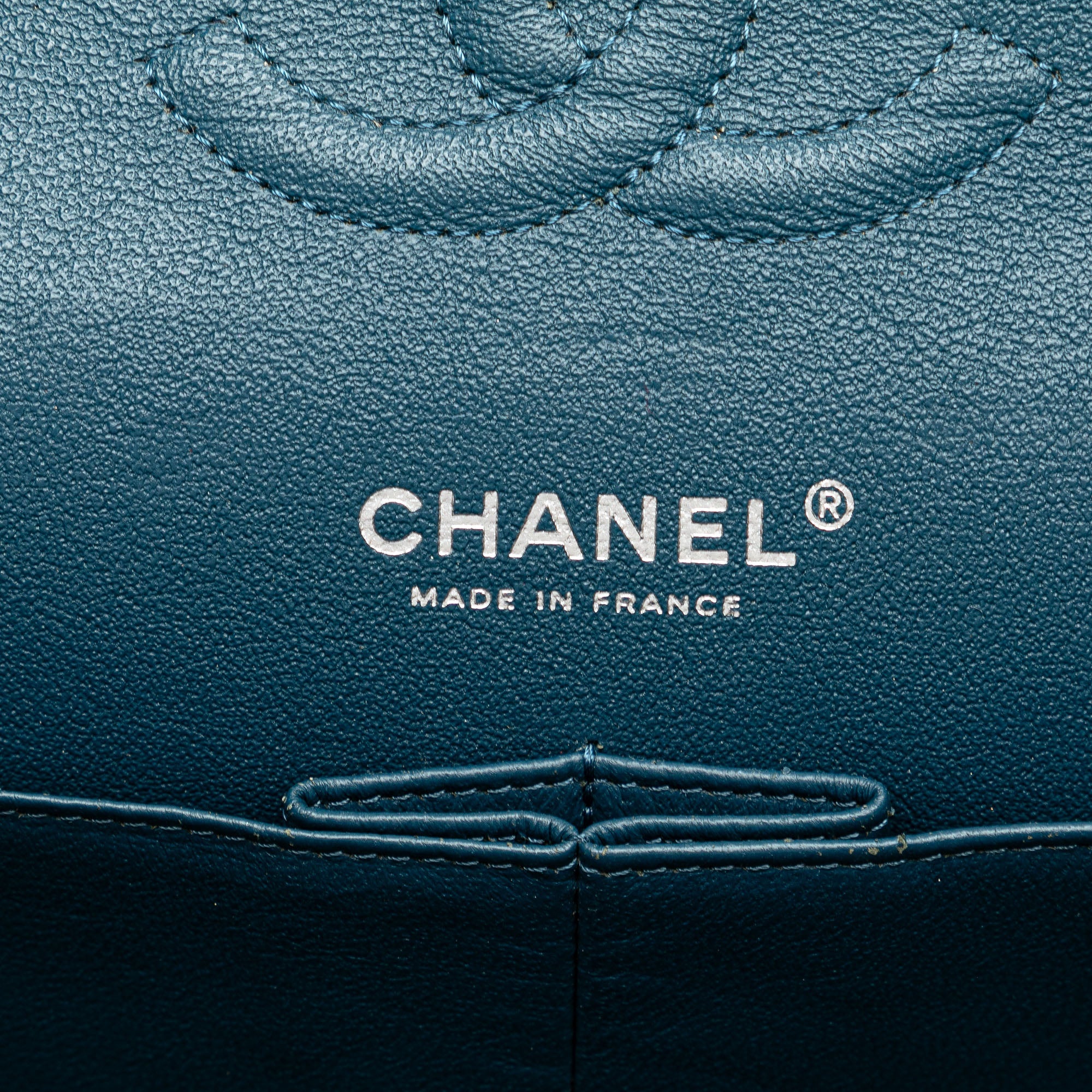 Classic Double Flap Bag Quilted Caviar Medium