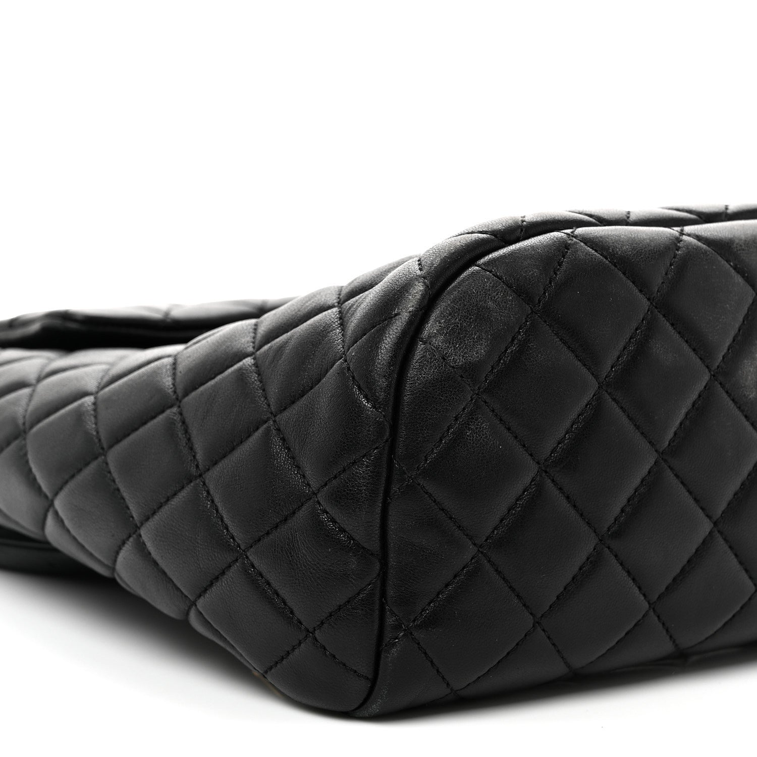 Lambskin Quilted Small Urban Spirit Backpack Black