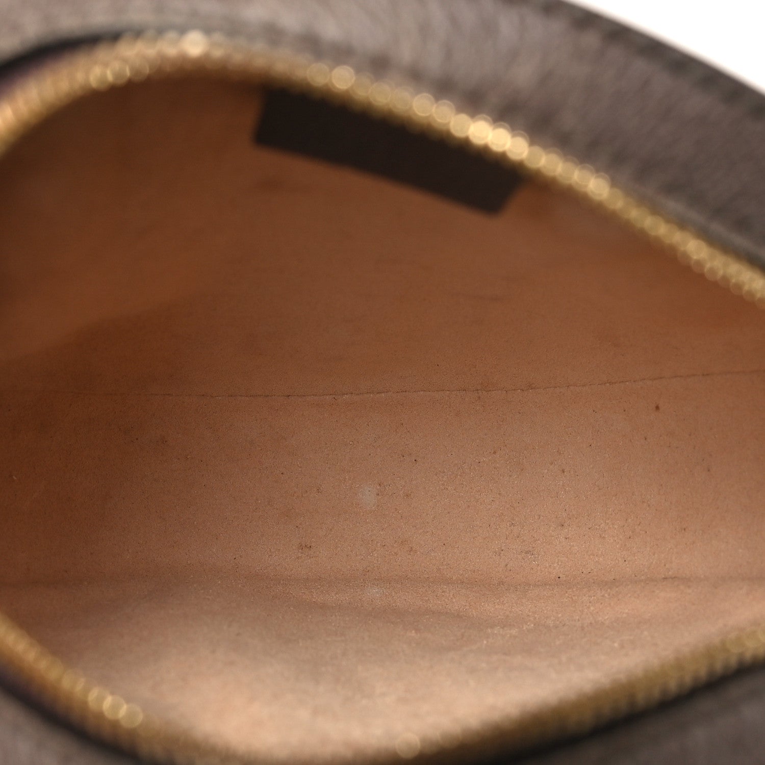 GG Supreme Monogram Web Mini Ophidia Round Shoulder Bag Brown