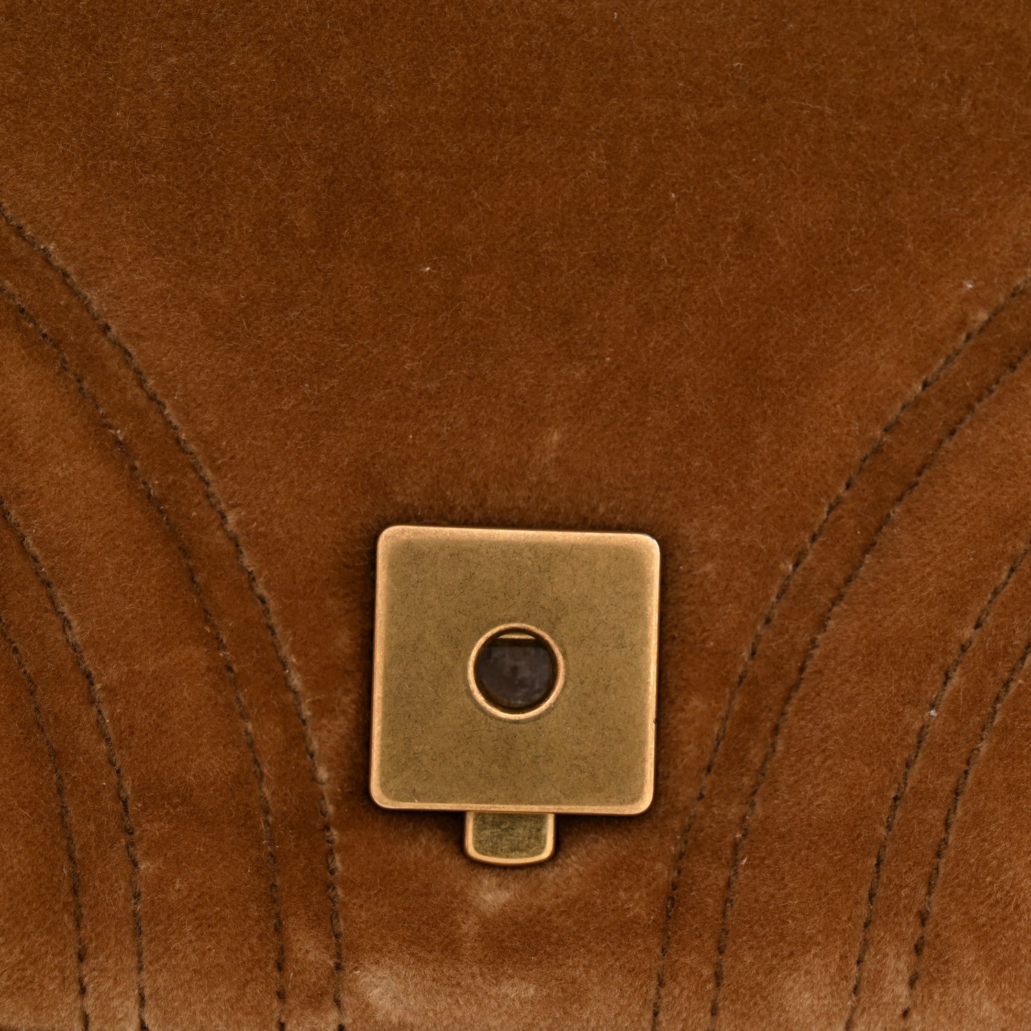 Velvet Matelasse Mini GG Marmont Shoulder Bag Taupe