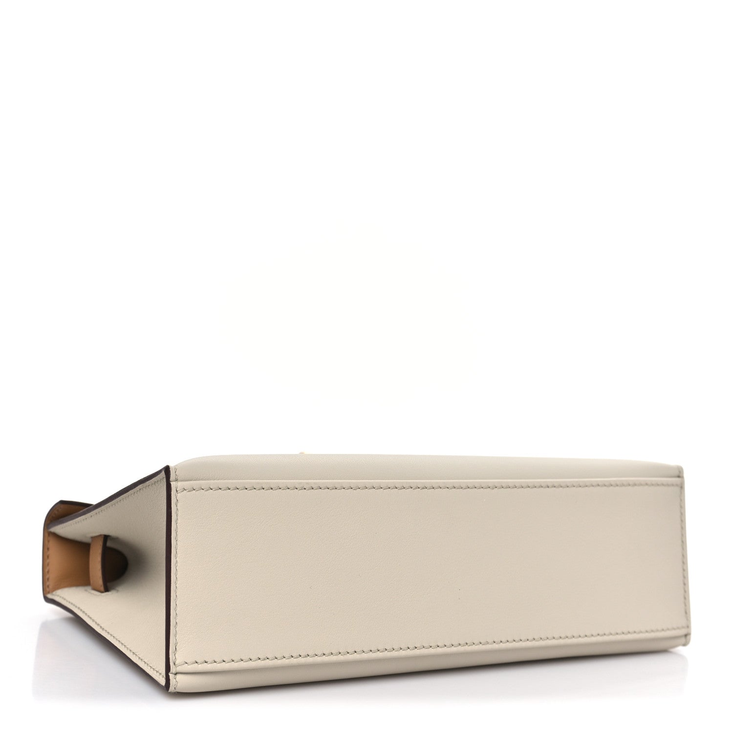 Swift Horseshoe Kelly Pochette Clutch Nata Biscuit