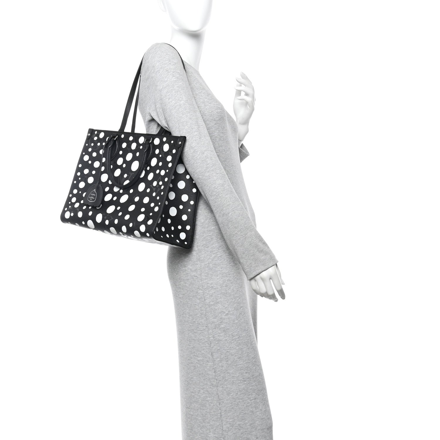 LV X YK Empreinte Monogram Giant Onthego MM Black