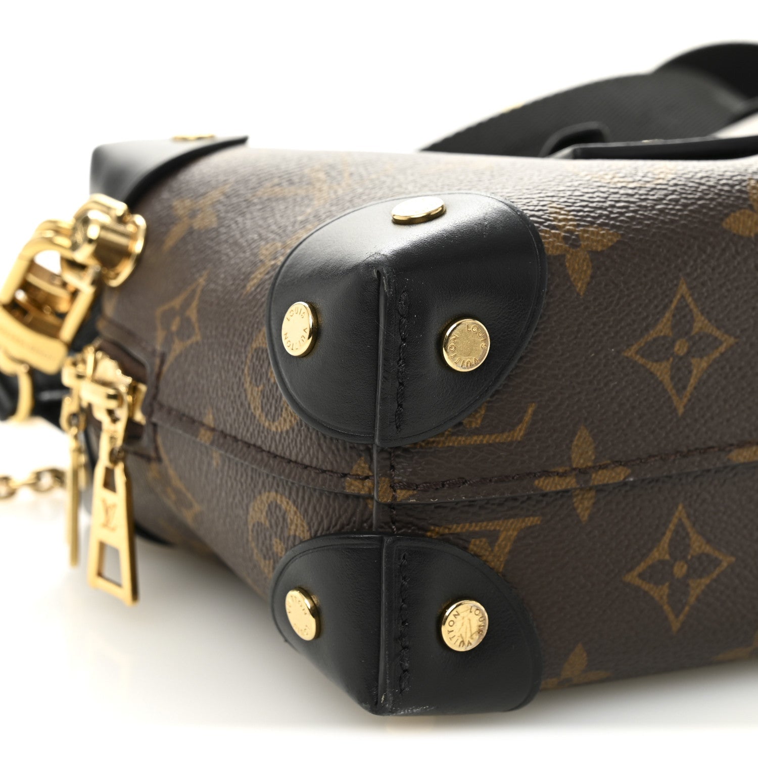 Monogram Petite Malle Souple Black