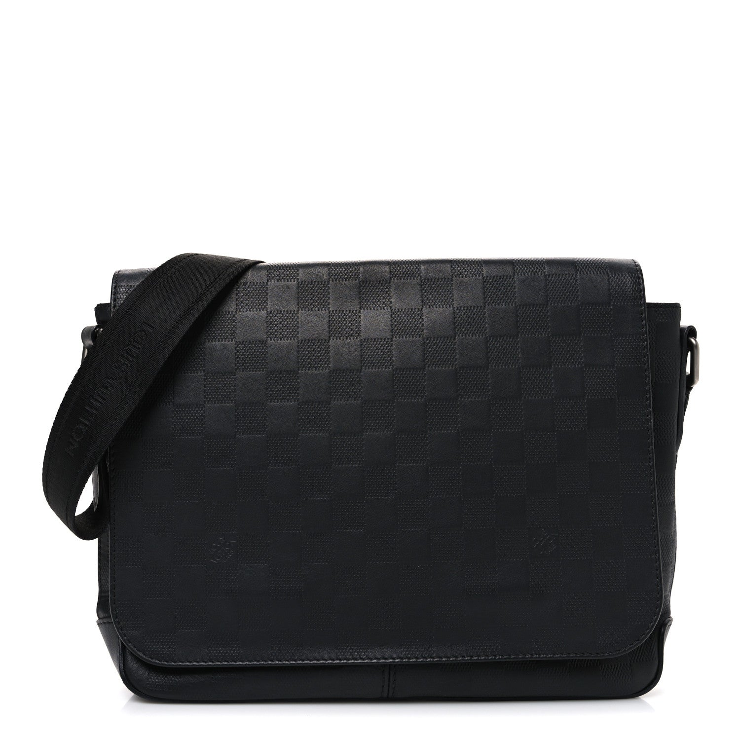 Damier Infini District Messenger Onyx